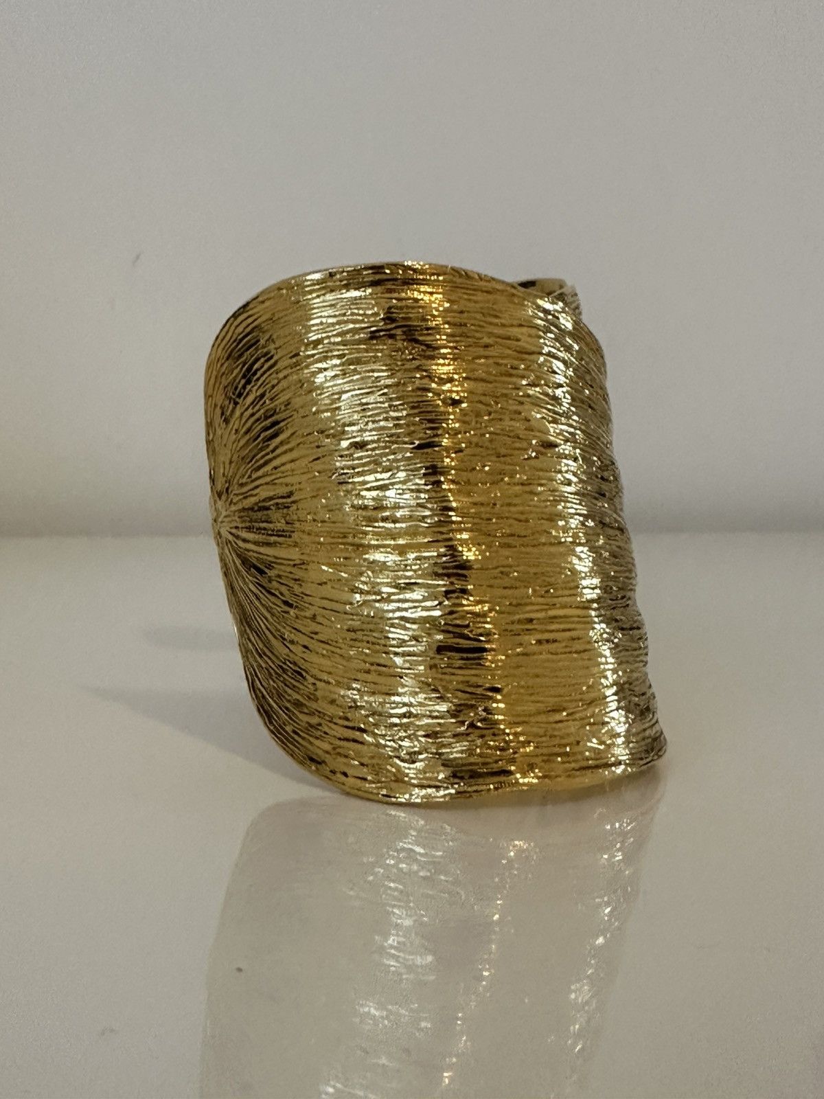 Saint Laurent Paris SAINT LAURENT Leaf polished-finish bracelet Size ONE SIZE - 8 Thumbnail
