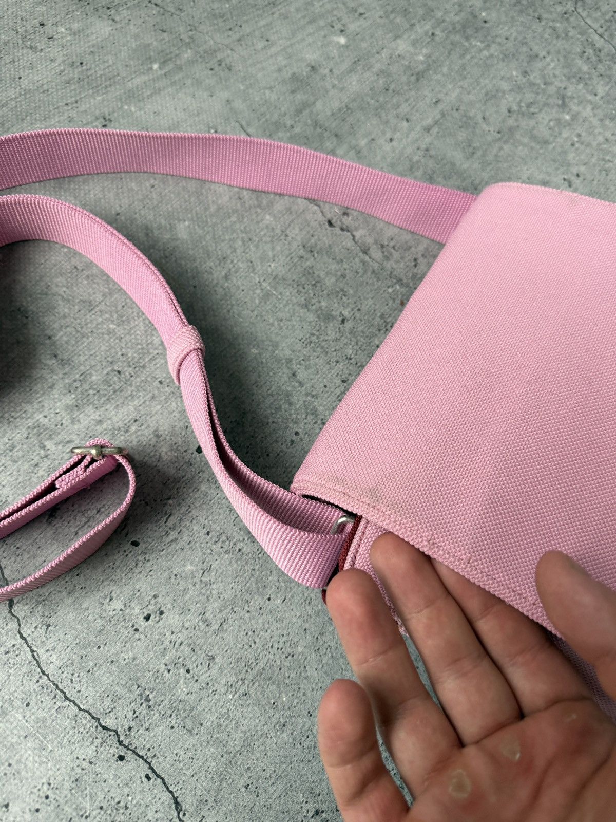 Lacoste Vintage Lacoste Crossbody Bag Pink Size ONE SIZE - 3 Thumbnail