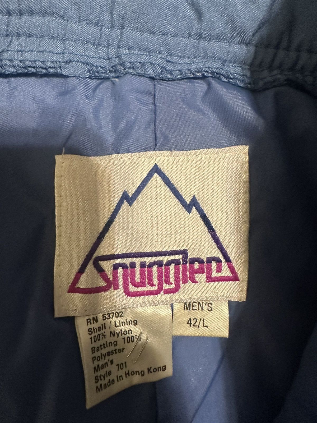 Nike × Vintage vintage Snuggler “baby blue” overalls 80s size large Size US 34 / EU 50 - 6 Thumbnail