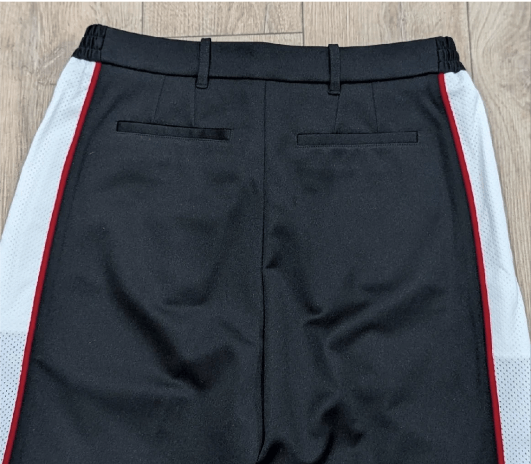 Burberry Burberry Striped Cotton Blend Trousers Pants Black 54 US 38 Size US 38 / EU 54 - 4 Thumbnail