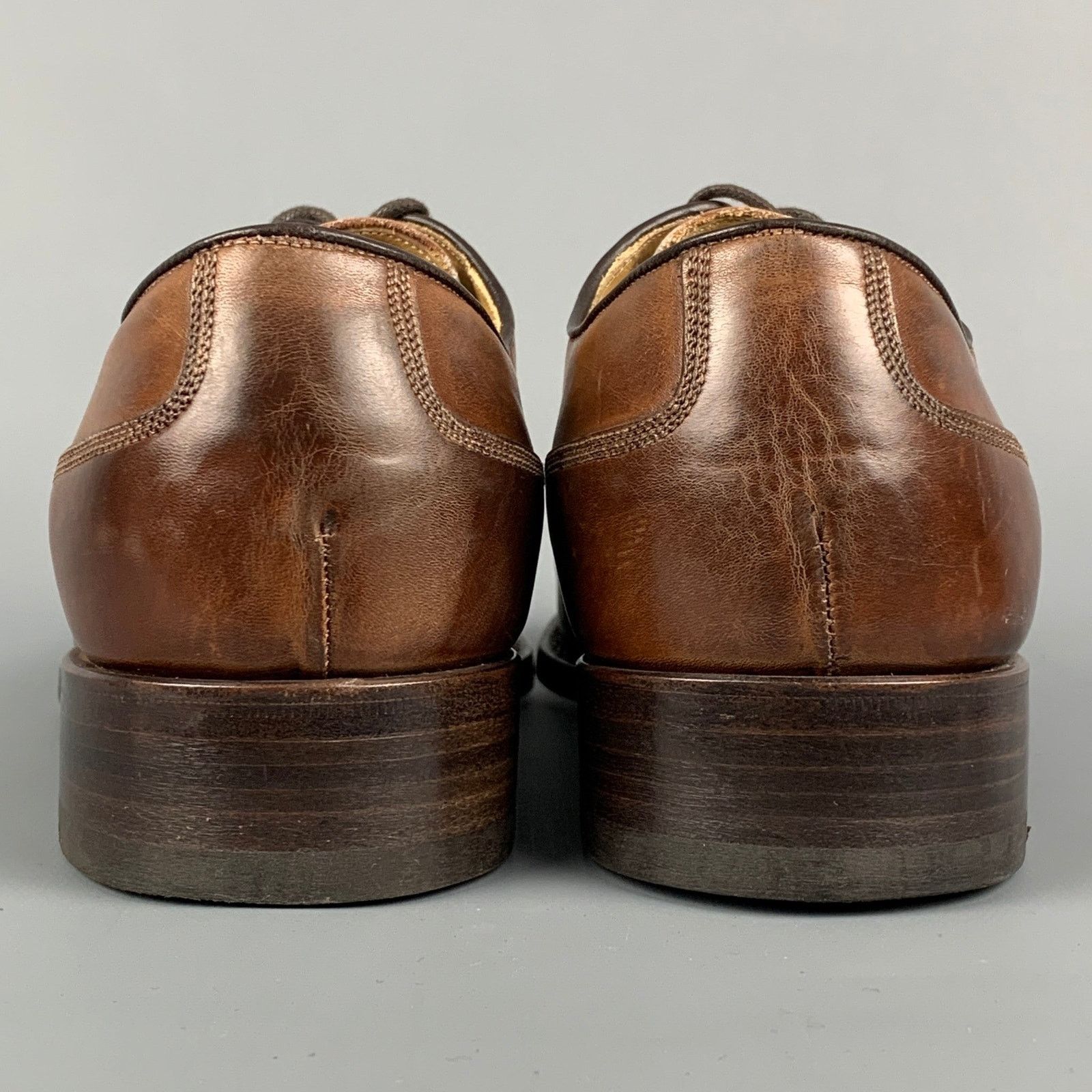 Other CALZOLERIA HARRIS x BARNEY'S NEW YORK Oxford Lace-Up Shoes Size US 7.5 / EU 40-41 - 3 Thumbnail