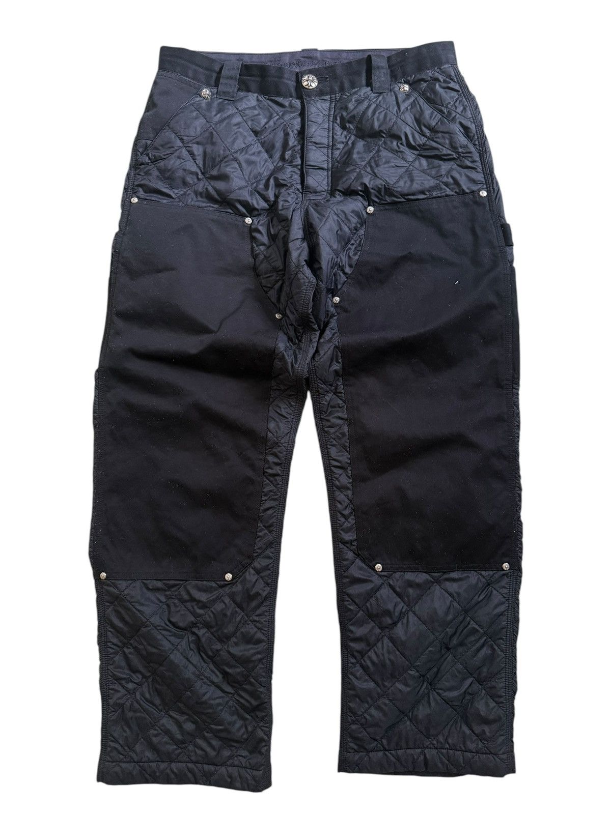 Chrome Hearts 1/20 Mattyboy double knee quilted pants Size US 34 / EU 50 - 5 Thumbnail