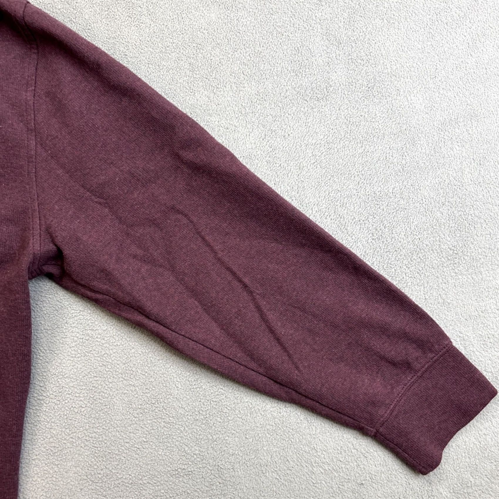 Tommy Hilfiger Tommy Hilfiger Sweater Pullover Mens XL Maroon Cotton Long Sleeve Mock Neck 1/4 Zip Casual Size US XL / EU 56 / 4 - 6 Thumbnail