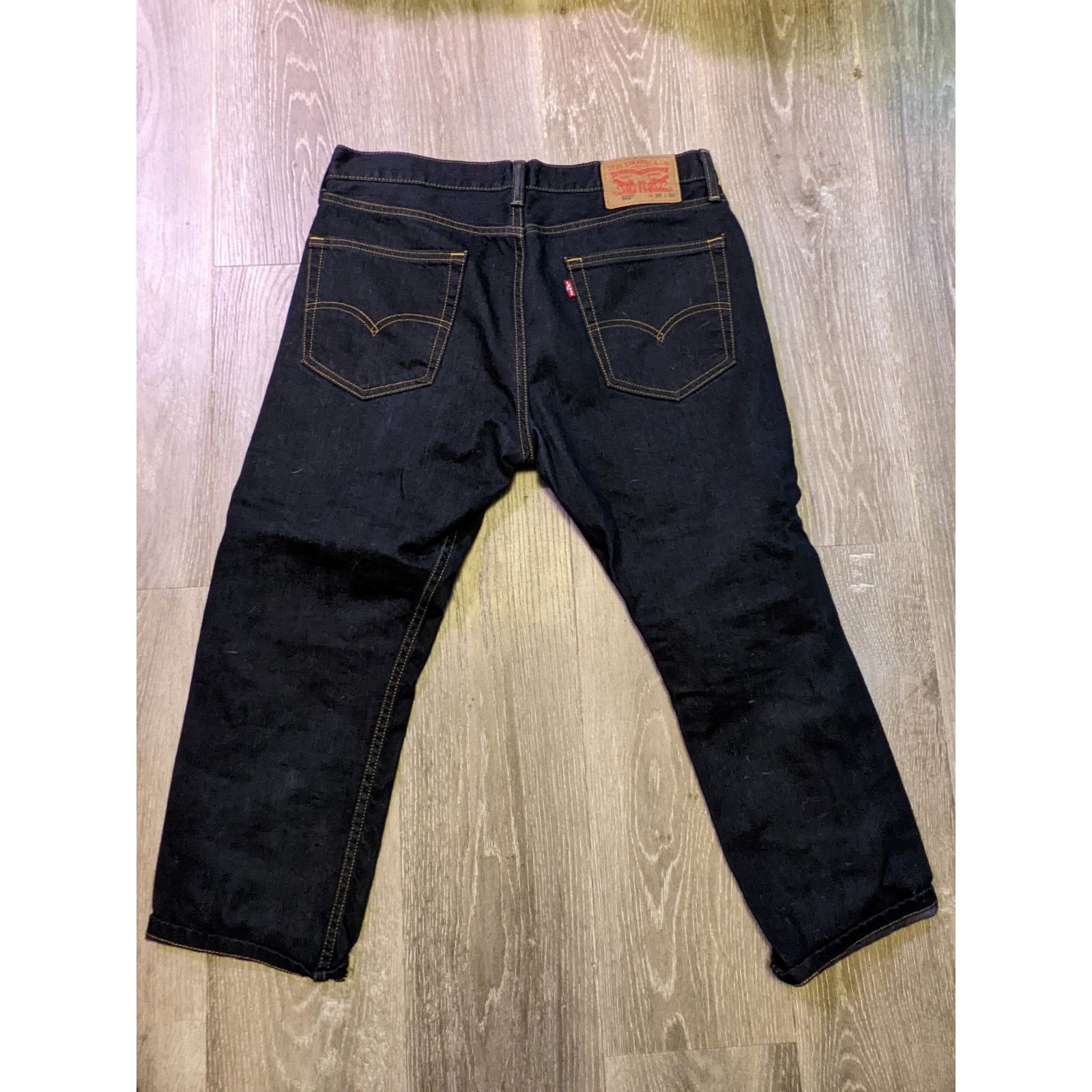 Levi's Levi's Dark Wash Denim Jeans Size US 33 - 1 Thumbnail