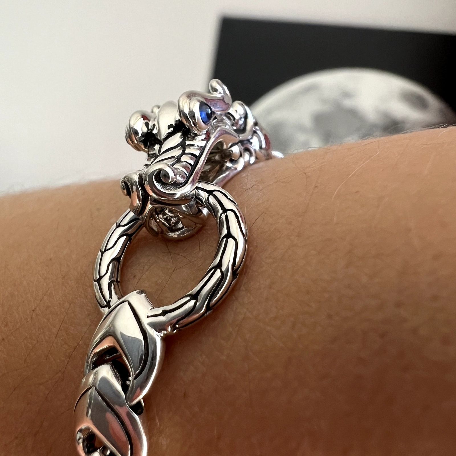 John Hardy John Hardy Naga DragonBracelet Sterling Silver 7mm unisex Size ONE SIZE - 3 Thumbnail