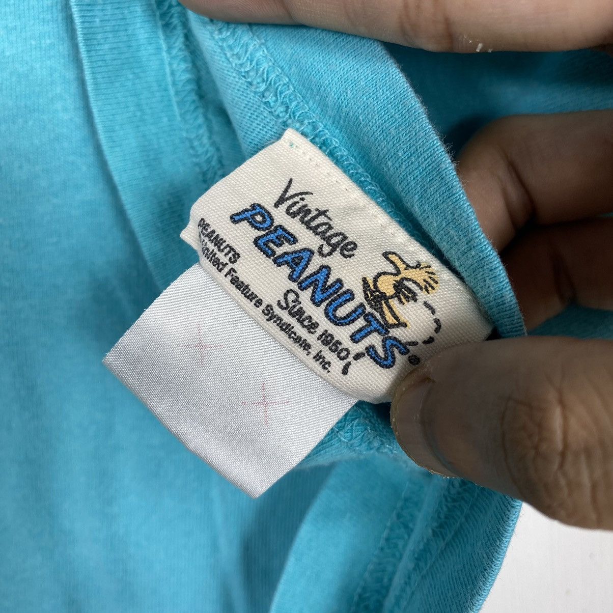 Japanese Brand × Peanuts × Vintage VINTAGE MOONEYES PEANUTS GO WITH MOON TEE Size US M / EU 48-50 / 2 - 10 Thumbnail