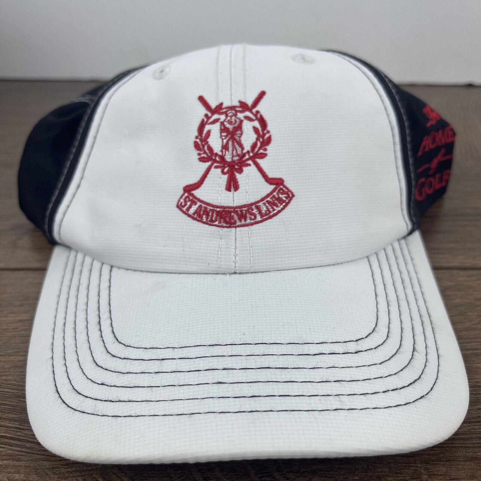 Other St Andrews Links Hat Saint Adnrews White Hat Adjustable Adul Size ONE SIZE - 1 Thumbnail