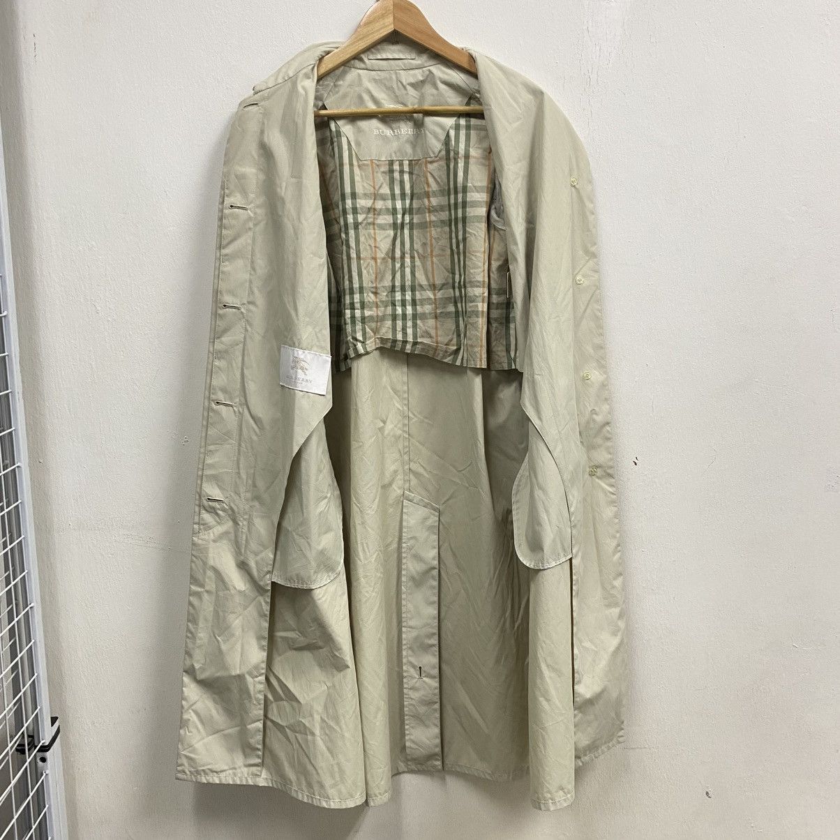 Burberry Burberry Raincoat Size US L / EU 52-54 / 3 - 3 Thumbnail