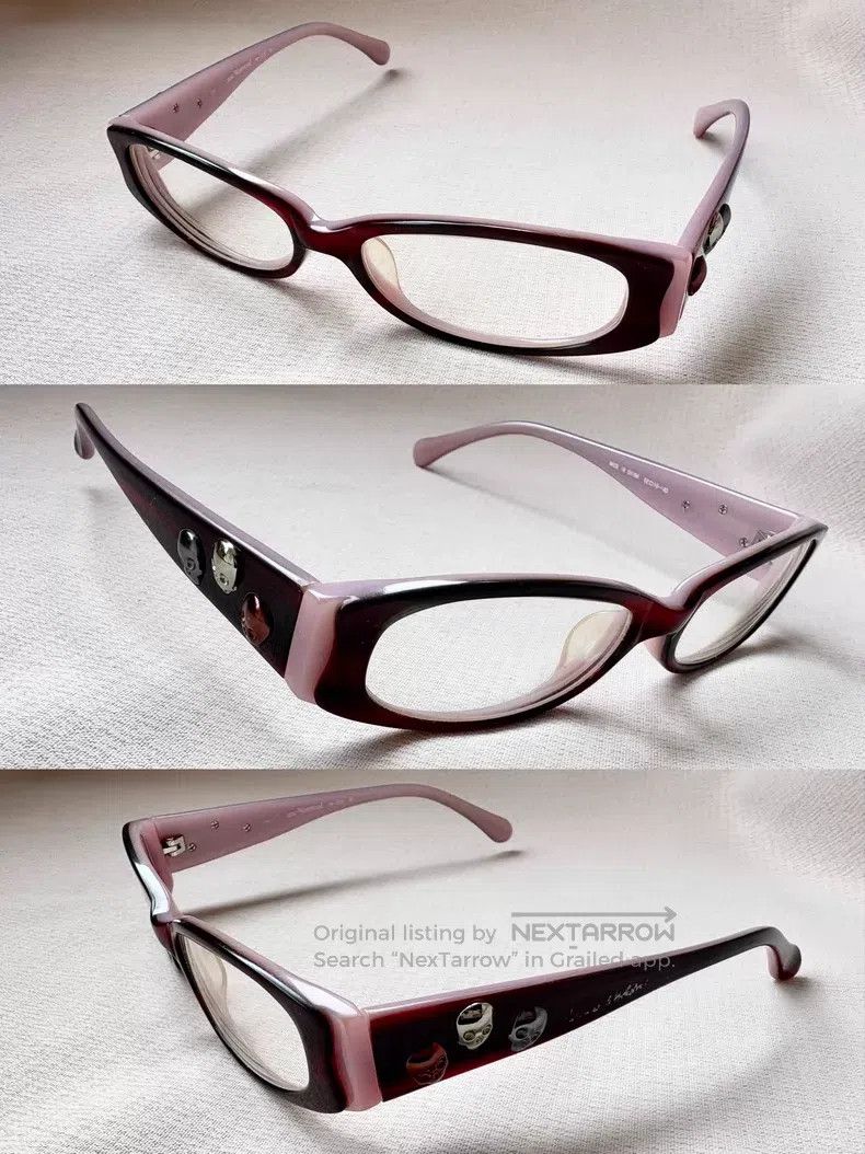 Vivienne Westwood Vivienne Westwood Pink skull bookworm glasses frame Size ONE SIZE - 1 Thumbnail