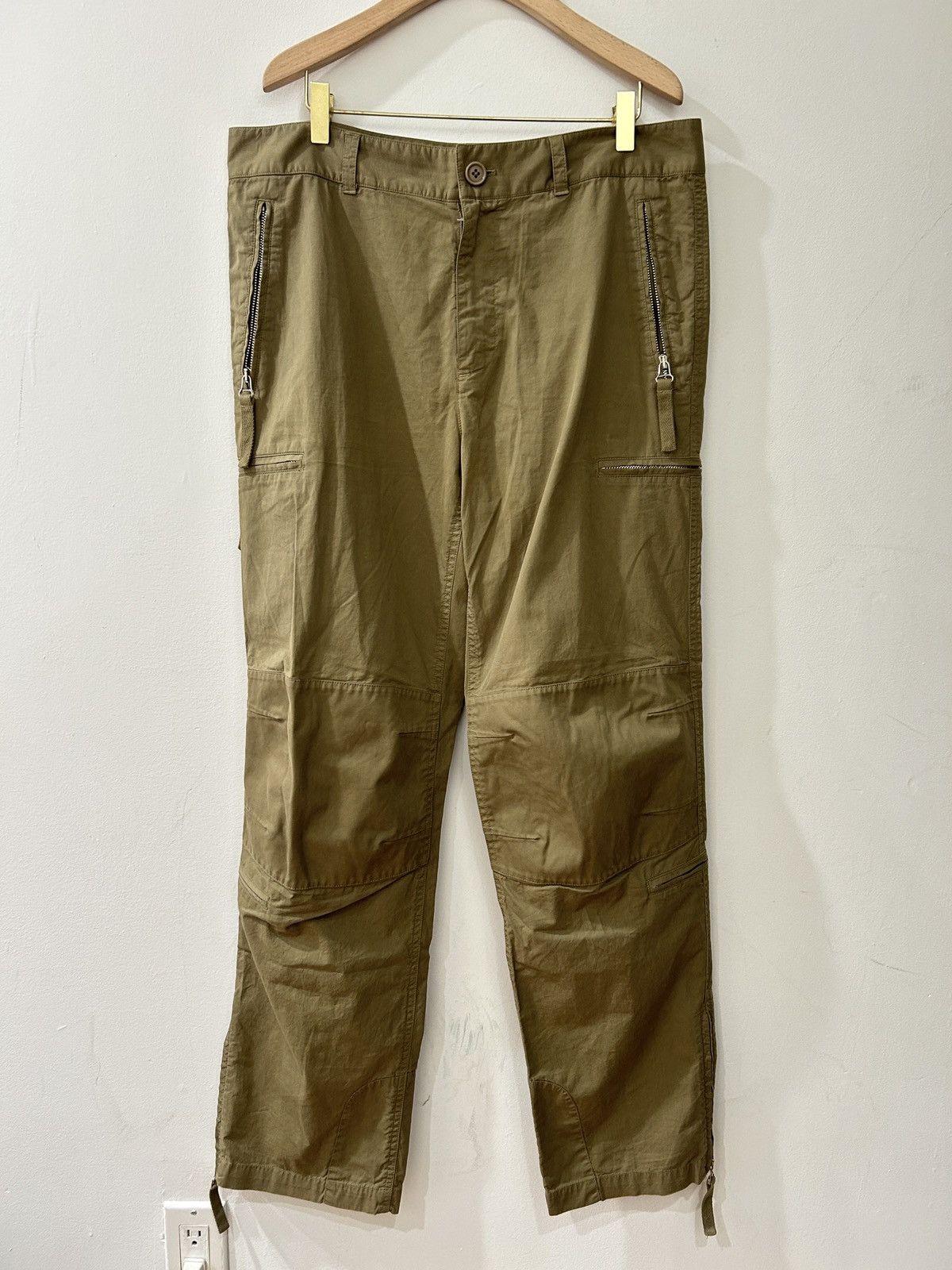Military Cargo Parachute Pants