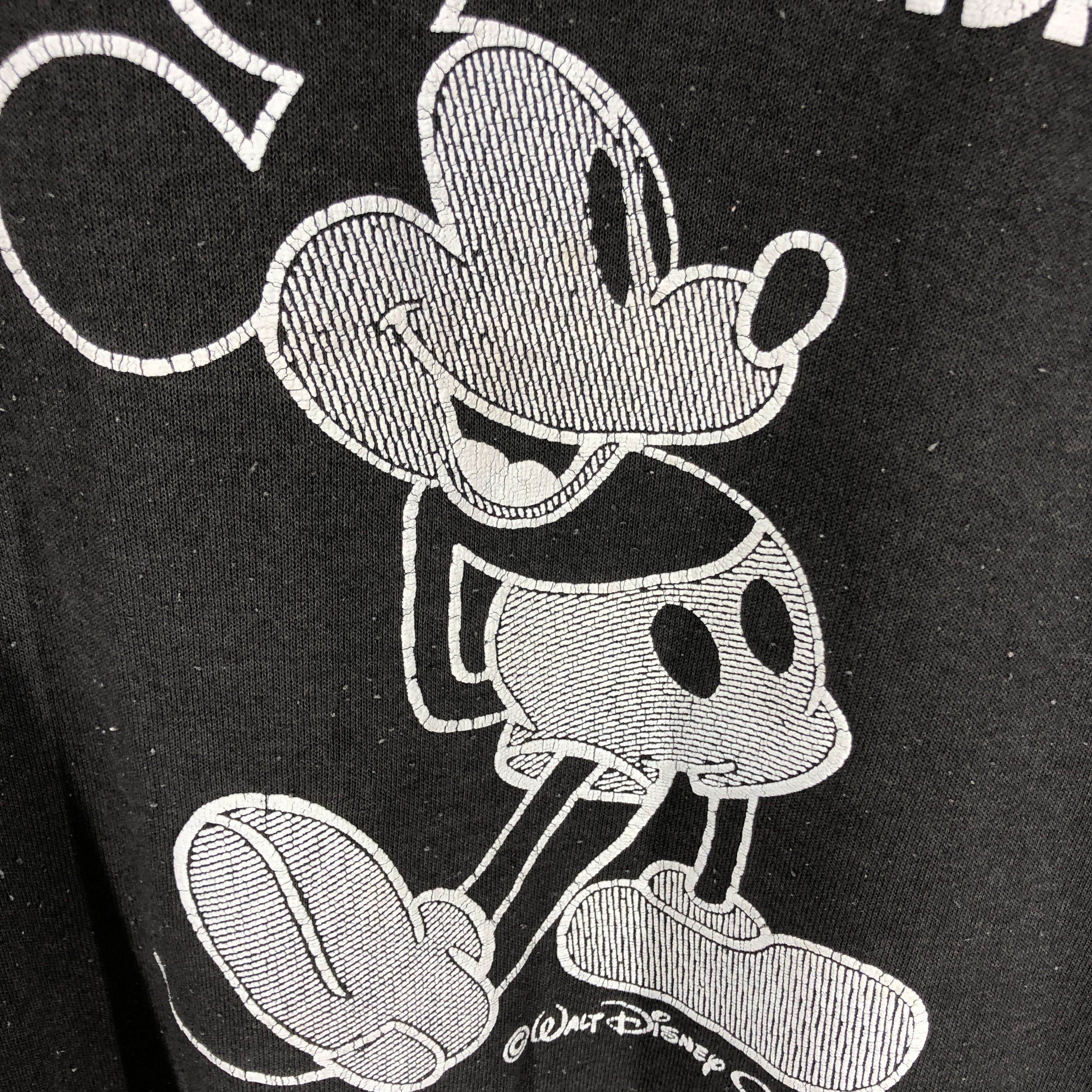 Mickey Mouse 80s Vintage MICKEY MOUSE by SIGNAL Sweatshirt #0896/AH Size US L / EU 52-54 / 3 - 4 Thumbnail