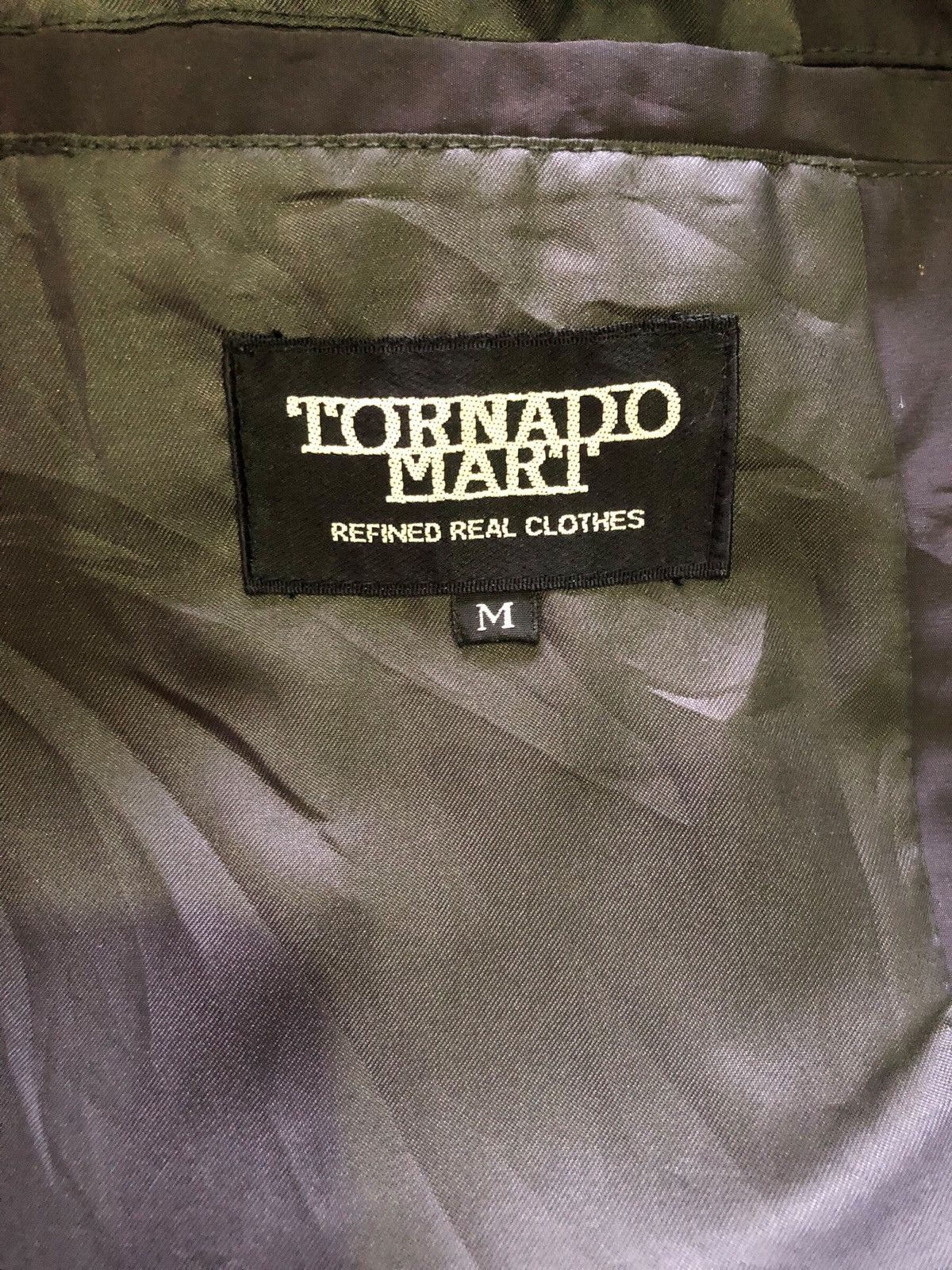 Japanese Brand × Tornado Mart Tornado Mart Hidden Black Button Jacket Size US M / EU 48-50 / 2 - 8 Thumbnail