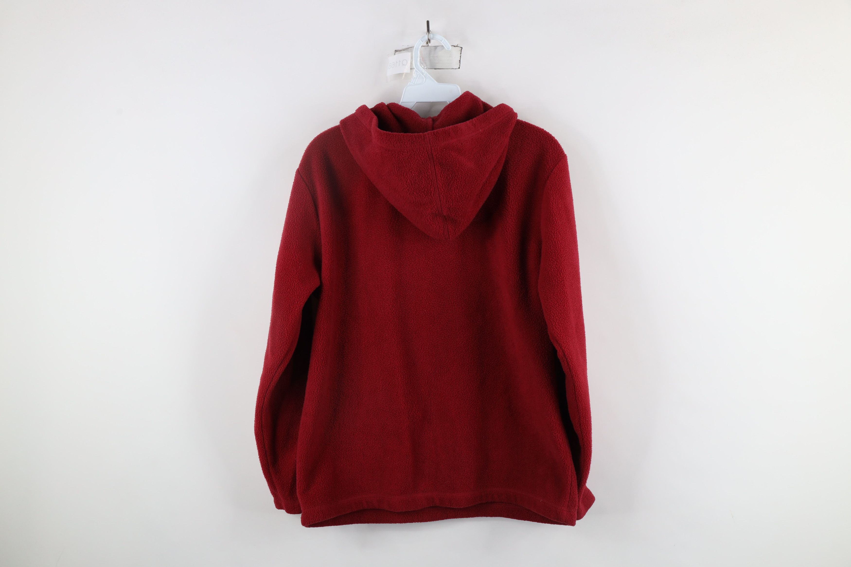Disney × Vintage Vintage 90s Disney Winnie the Pooh Tigger Fleece Hoodie Red Size M / US 6-8 / IT 42-44 - 9 Thumbnail