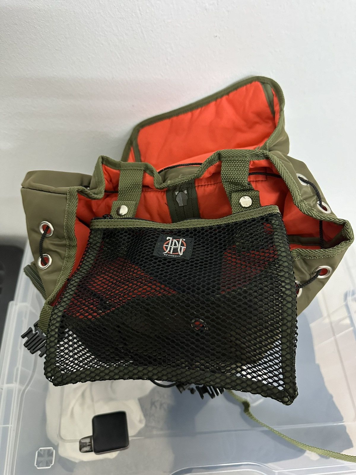 Jean Paul Gaultier 90’s JPG by Gaultier Parachute Backpack Size ONE SIZE - 6 Thumbnail
