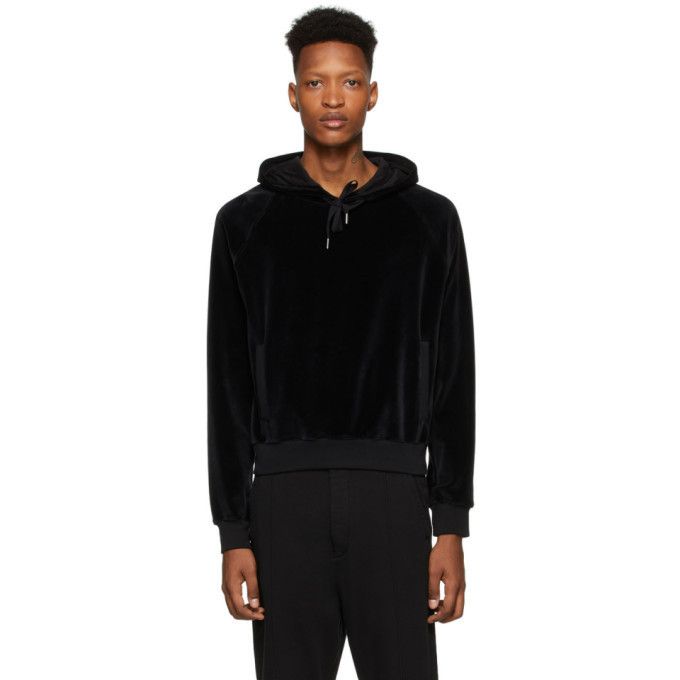Haider Ackermann HOODIE SIOUXIES BLACK Size US S / EU 44-46 / 1 - 1 Thumbnail