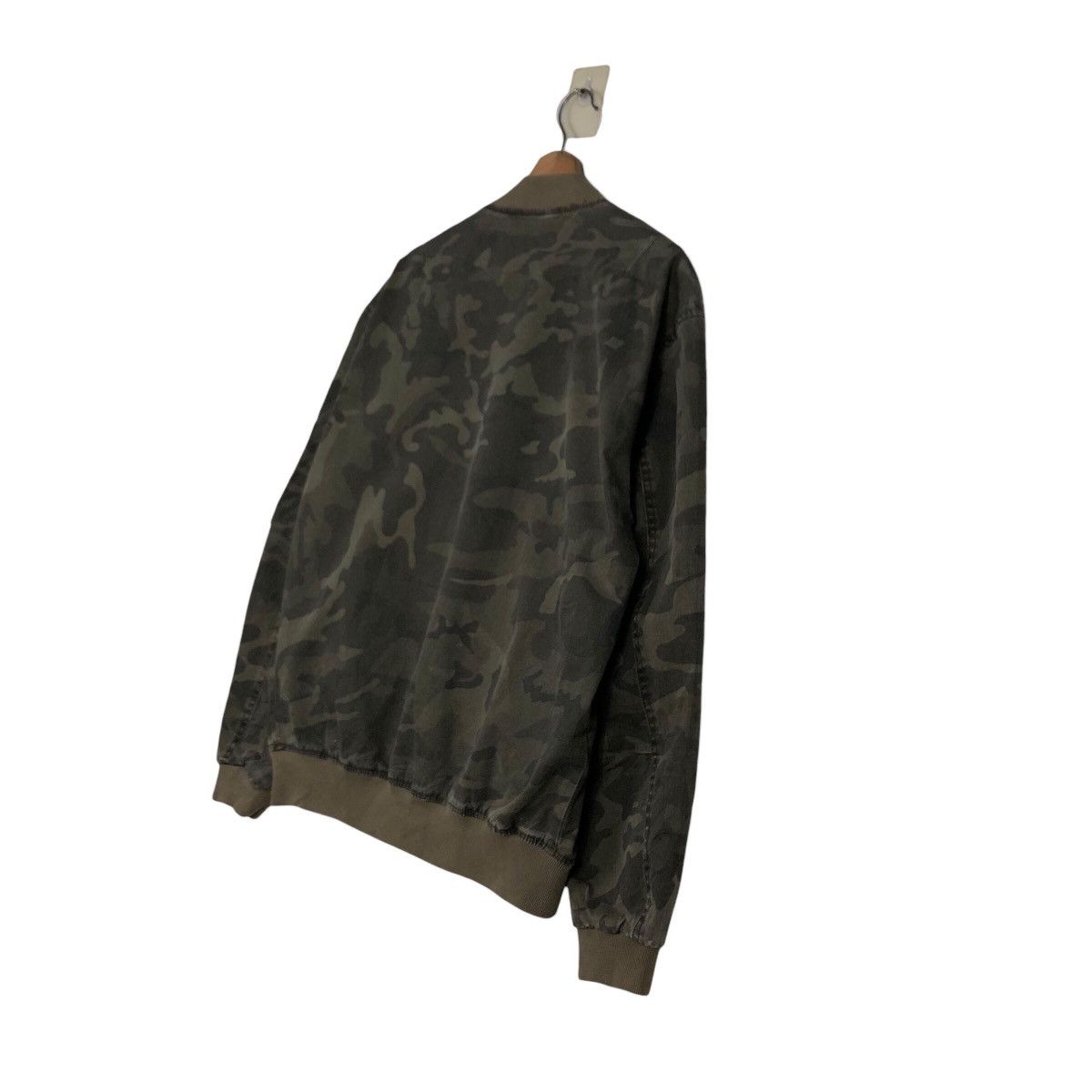 Japanese Brand 📌Vintage Bomber Jacket Camouflage Design Zara Man Size US M / EU 48-50 / 2 - 11 Thumbnail