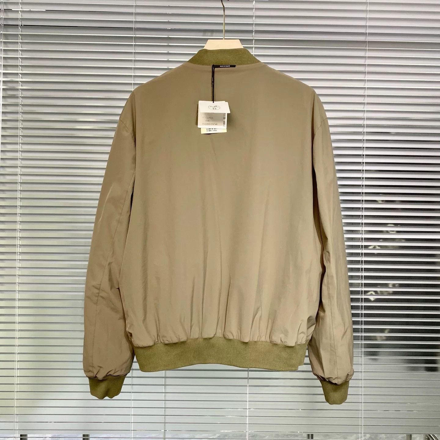 Hermes hermes gray green baseball jacket dual-sided Size US L / EU 52-54 / 3 - 4 Thumbnail