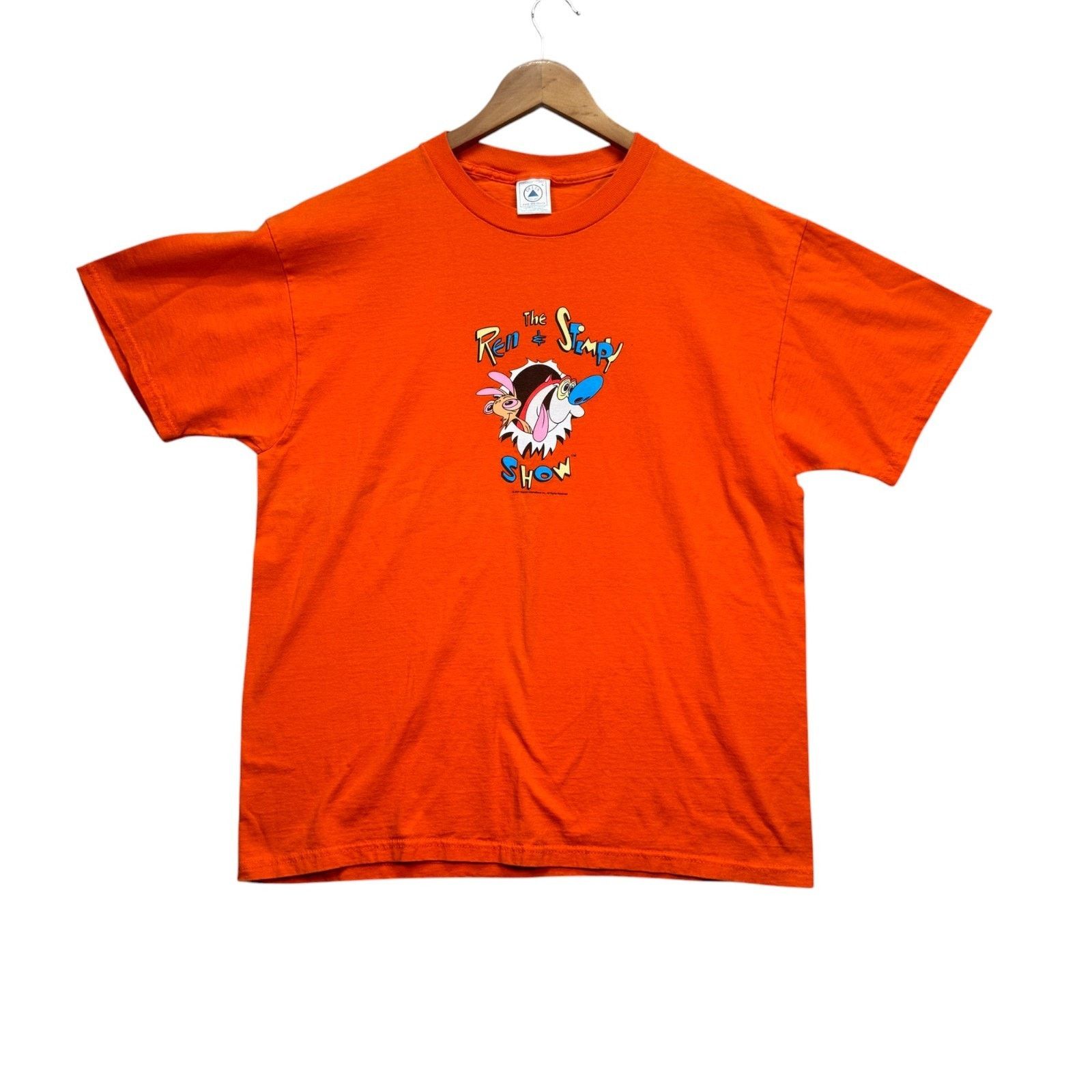 Delta 2001 Vintage Ren & Stimpy Show Nickelodeon T Shirt Mens L Size US L / EU 52-54 / 3 - 1 Thumbnail