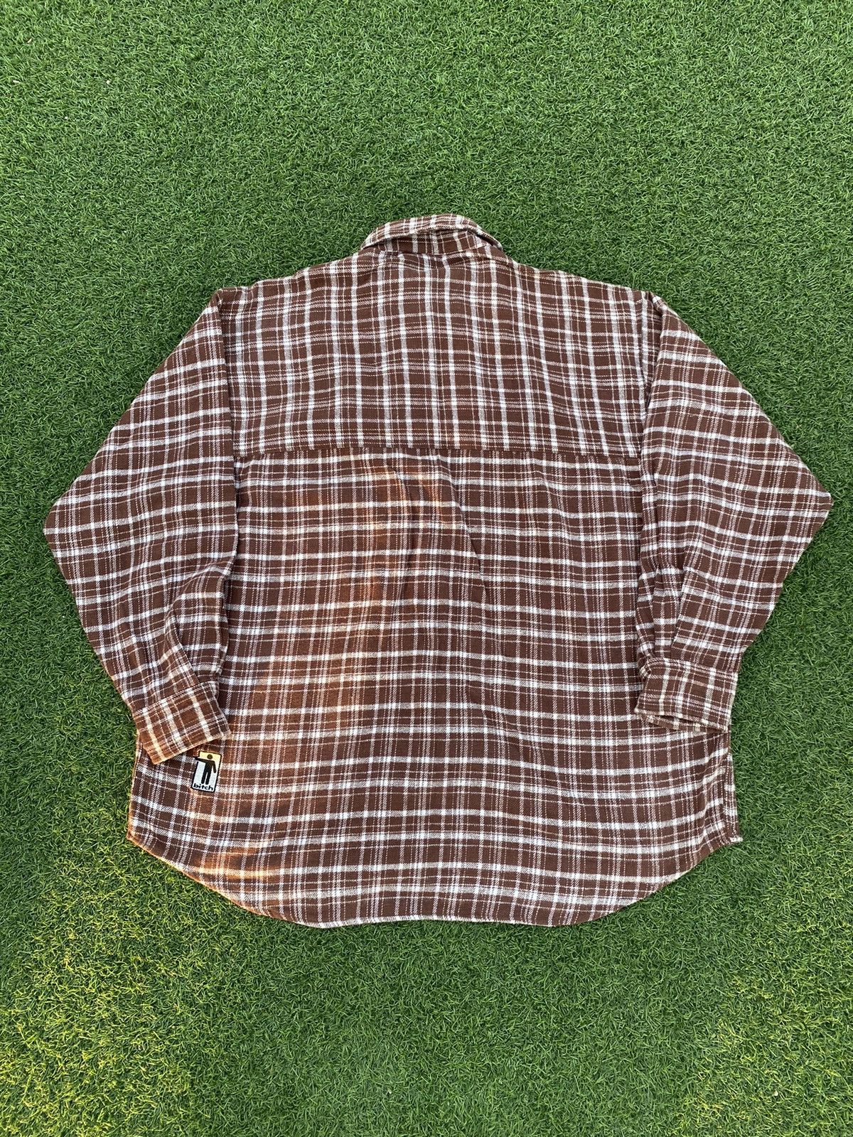 Girl Skateboards VINTAGE 90s BITCH SKATEBOARDS FLANNEL Size US XXL / EU 58 / 5 - 5 Thumbnail