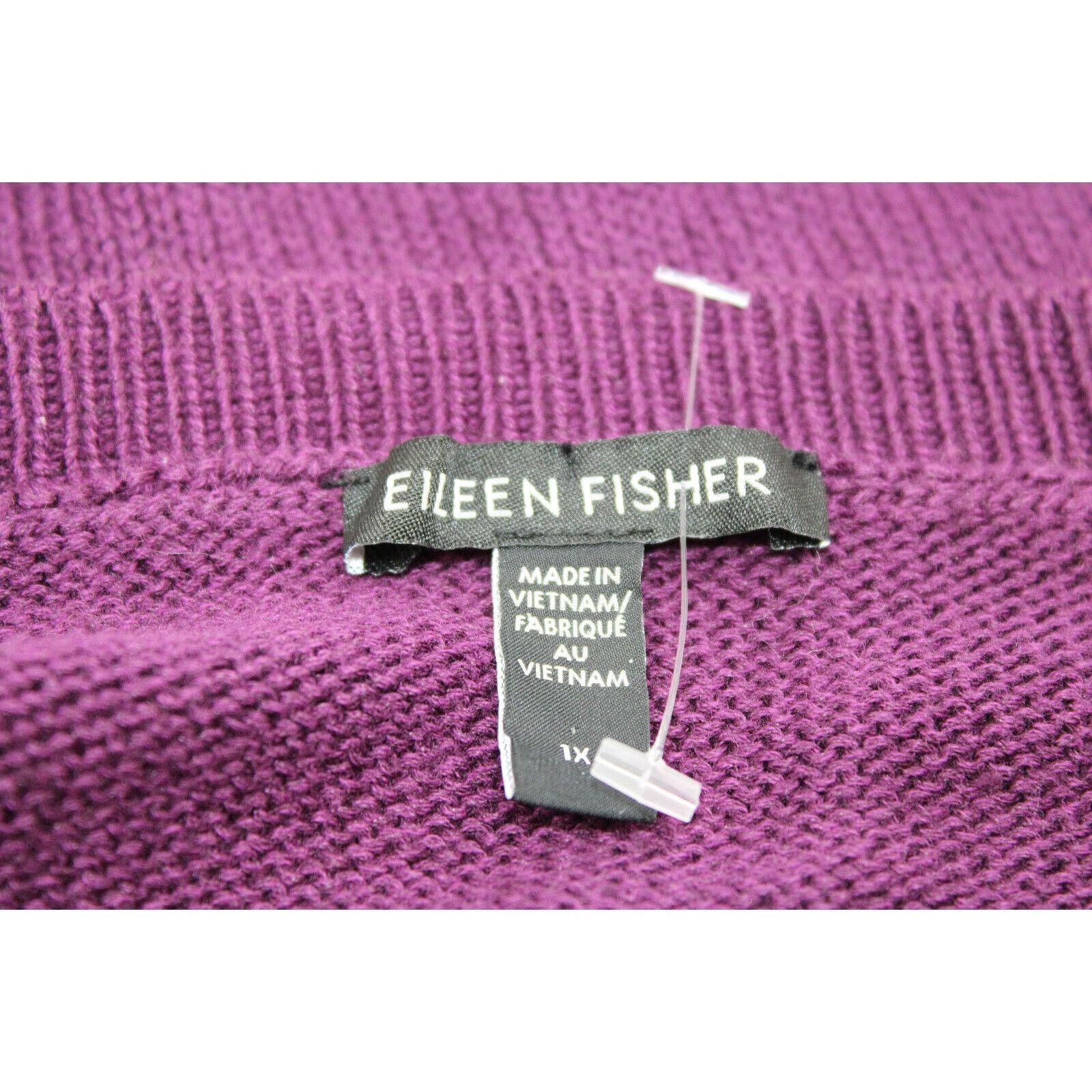 Eileen Fisher EILEEN FISHER Linen Boat Neck Knit Lightweight Sweater Sz 1X Size XL / US 12-14 / IT 48-50 - 4 Thumbnail