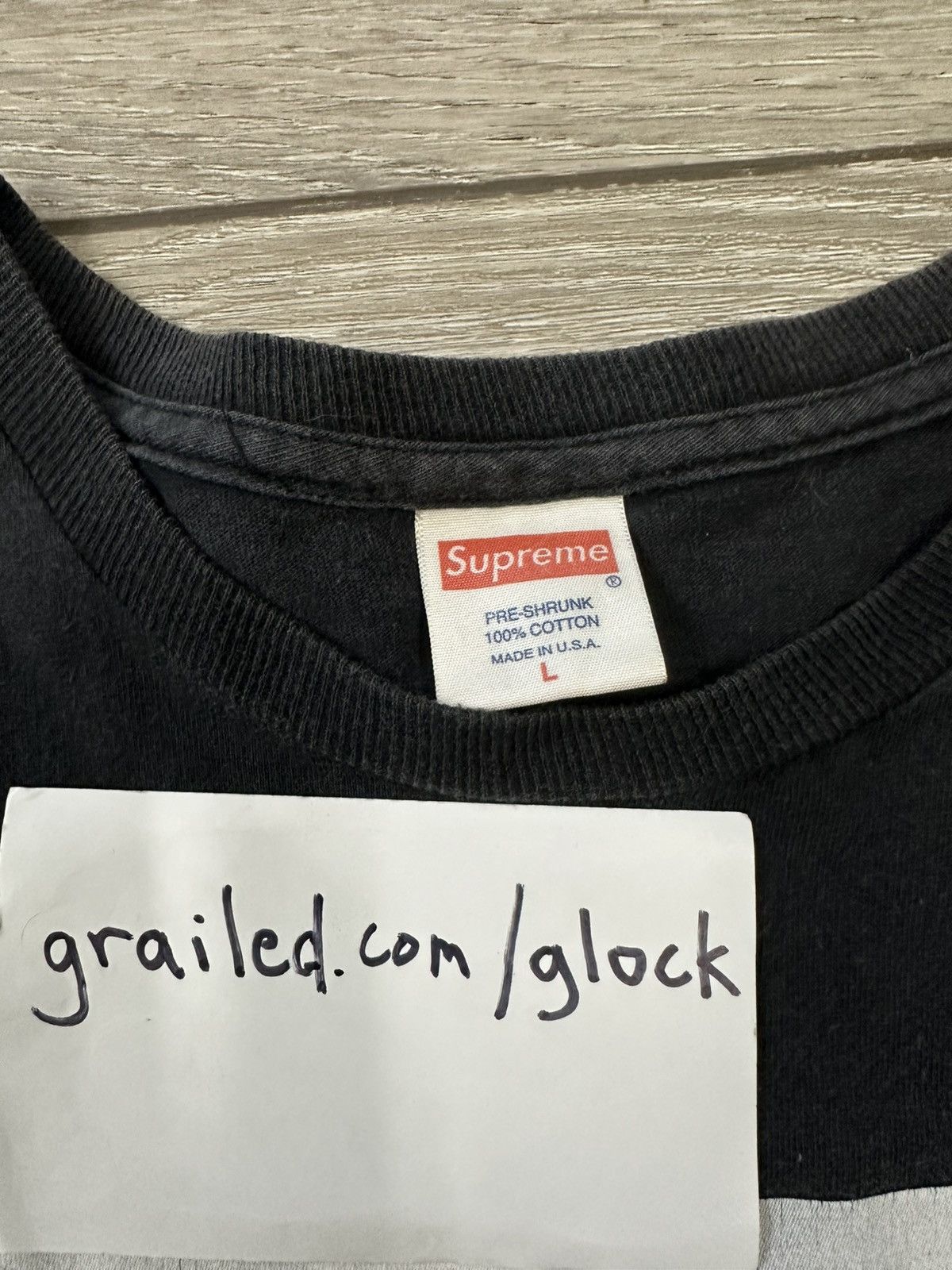 Supreme Supreme Three 6 Mafia Photo Tee Black SS12 Large Size US L / EU 52-54 / 3 - 5 Thumbnail