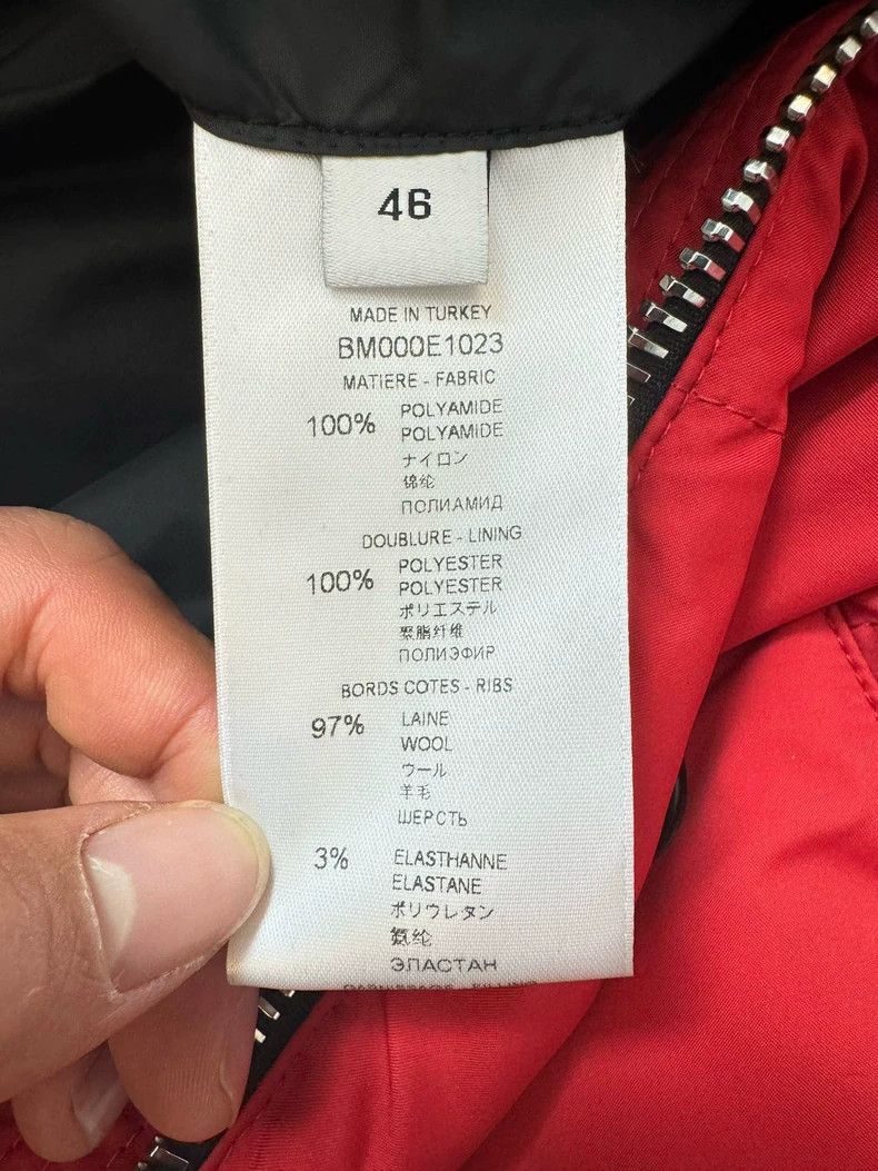 Other Givenchy Red Hat Letter Embroidered Logo Down Jacket (46 S Size US XL / EU 56 / 4 - 5 Thumbnail