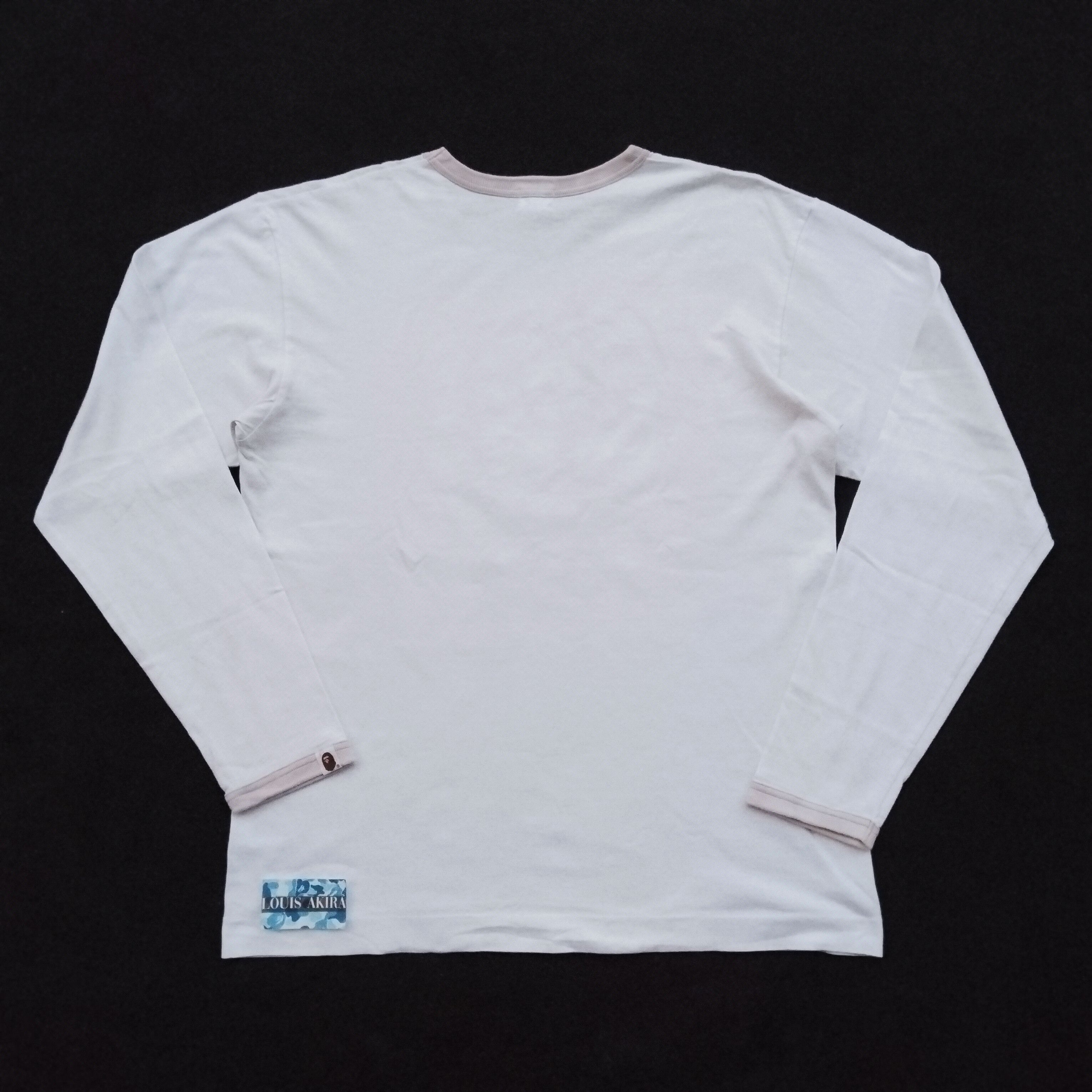 Bape 2006 Bape Camo Go Ape Long Sleeve Tee Size US L / EU 52-54 / 3 - 4 Thumbnail
