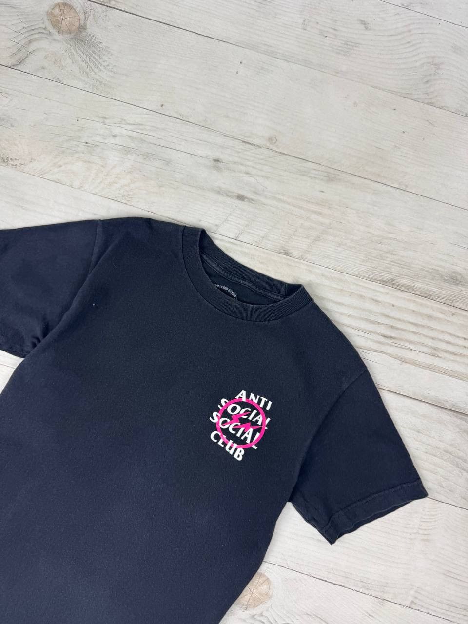 Anti Social Social Club Anti Social Social Club x Fragment Pink Bolt T Shirt Tee Size US S / EU 44-46 / 1 - 3 Thumbnail