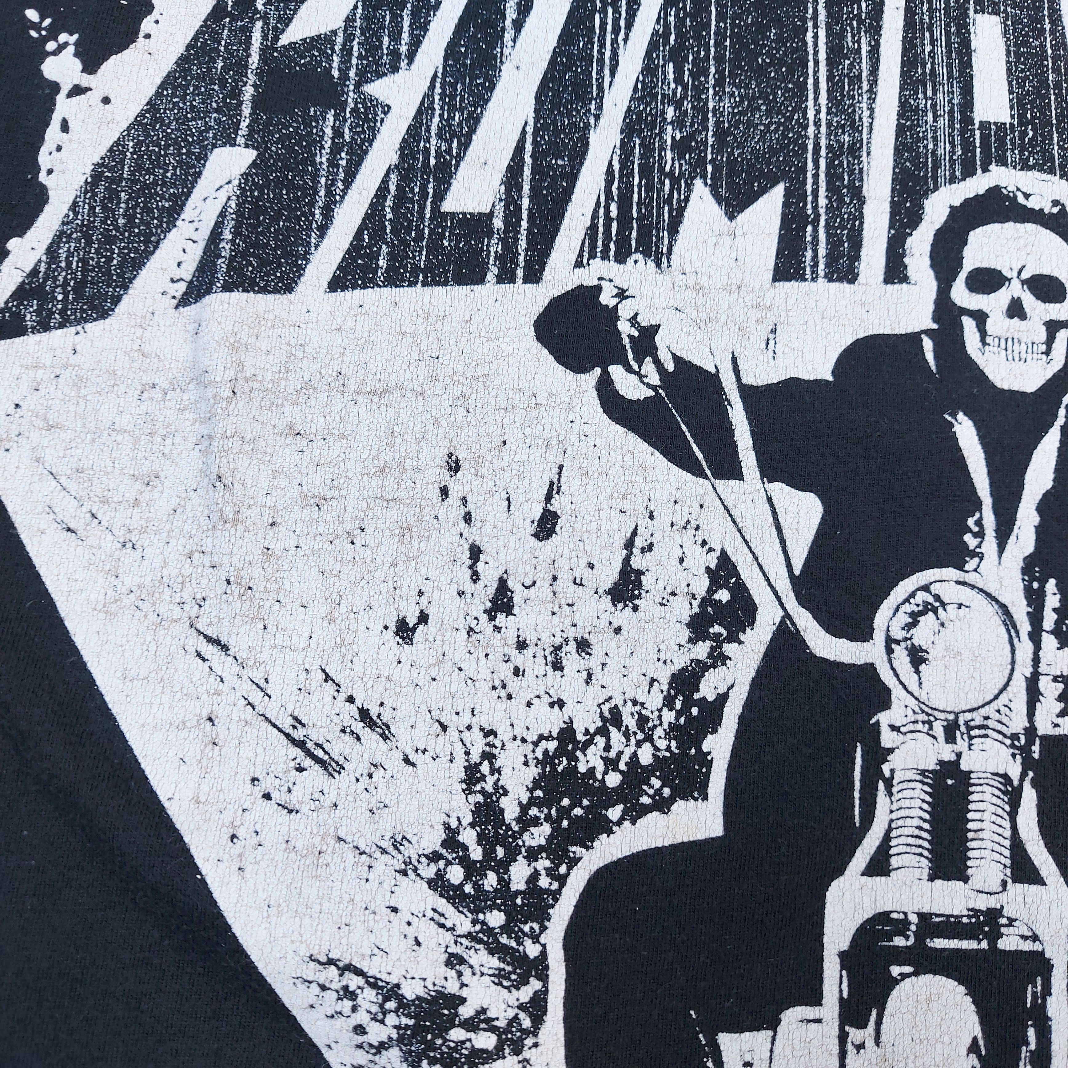 My Chemical Romance Vintage My Chemical Romance Band Motorcycle Skeleton TEE Size US L / EU 52-54 / 3 - 3 Thumbnail