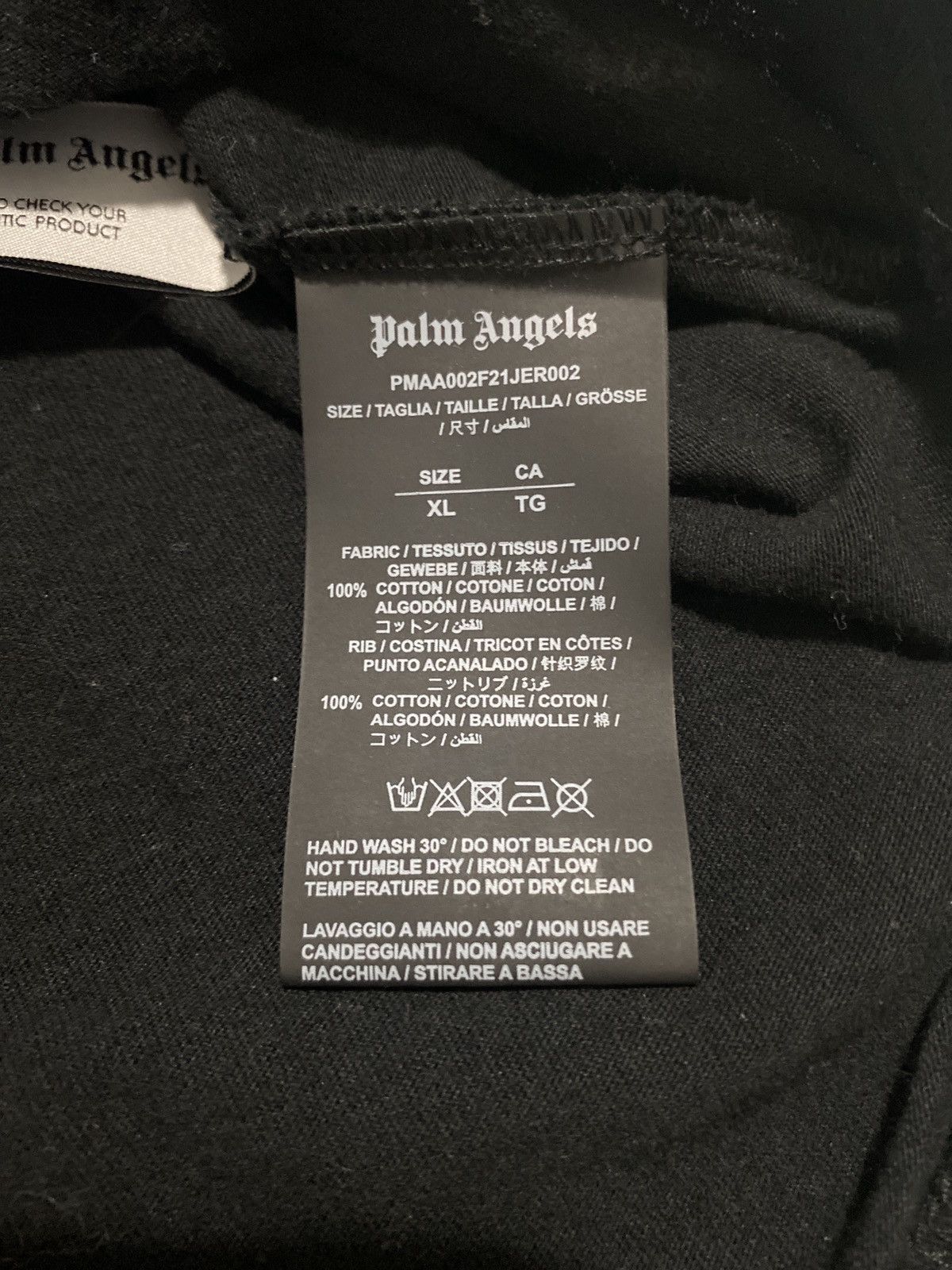 Palm Angels Palm Angels T-Shirt 10/10 condition Size US XL / EU 56 / 4 - 6 Thumbnail