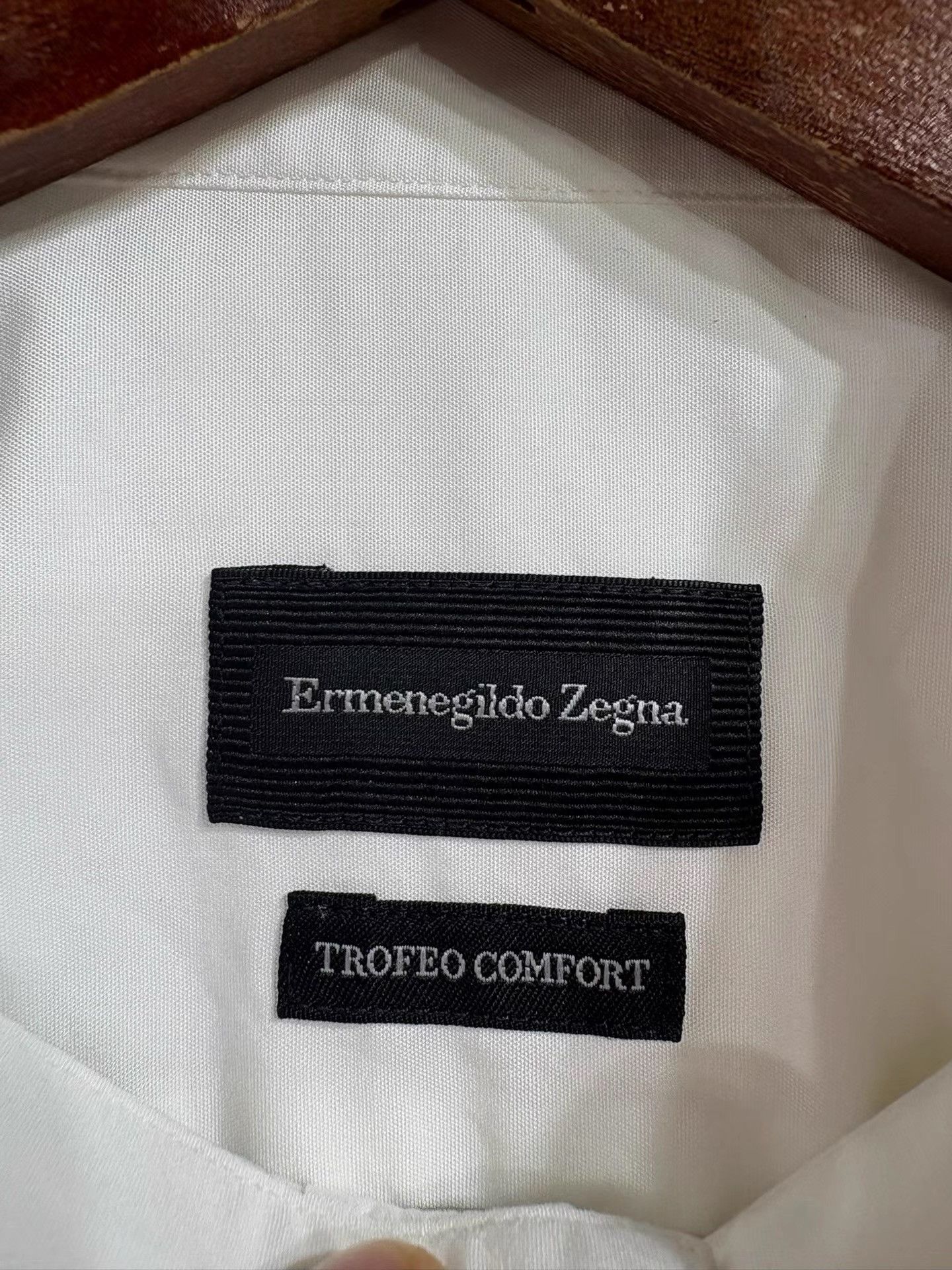 Ermenegildo Zegna Ermenegildo Zegna White Short Sleeve Shirt K29 Size US M / EU 48-50 / 2 - 3 Thumbnail