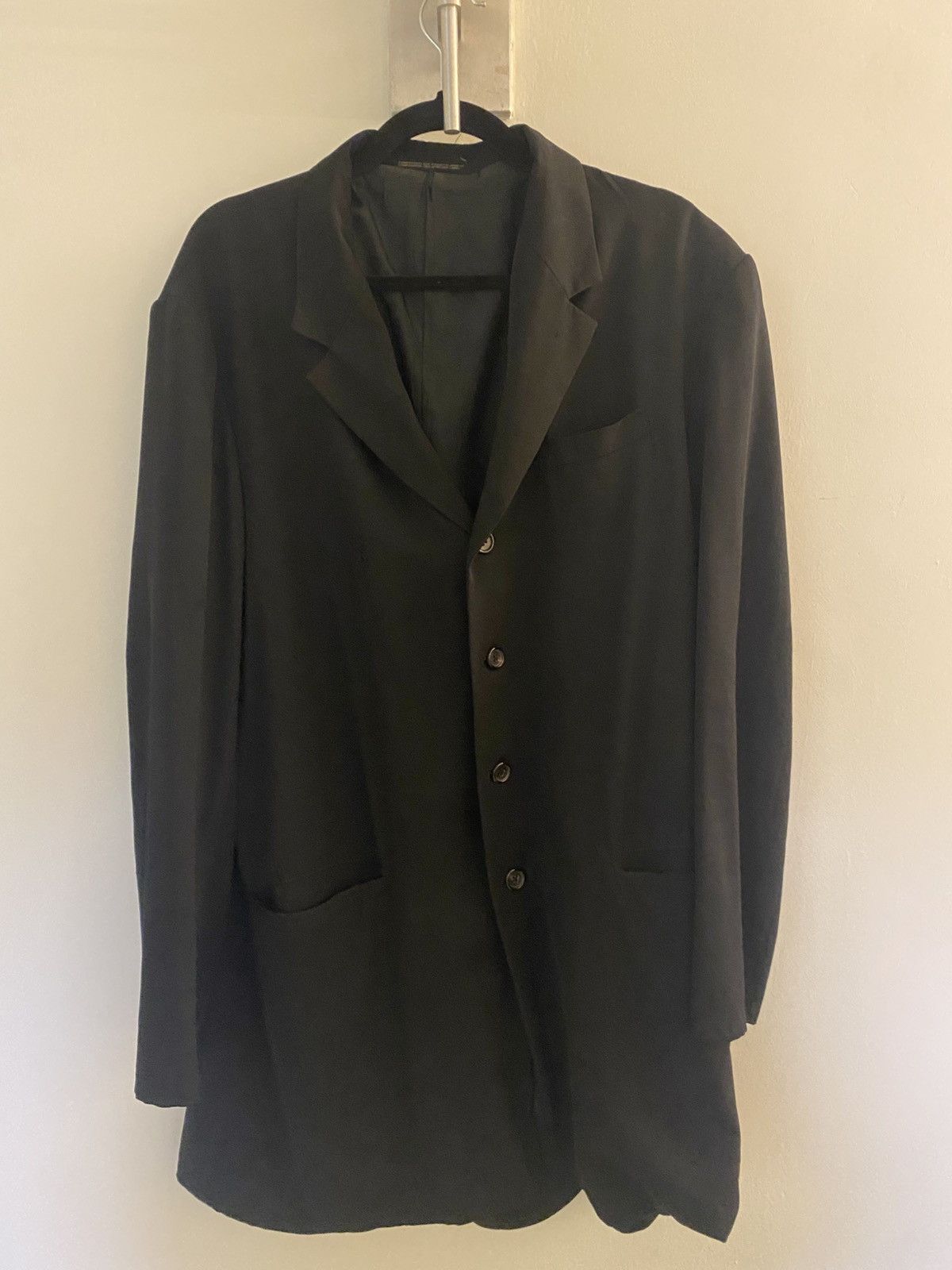 Yohji Yamamoto Yohji Yamamoto SS97 Gabardine Blazer Size 38R - 1 Thumbnail