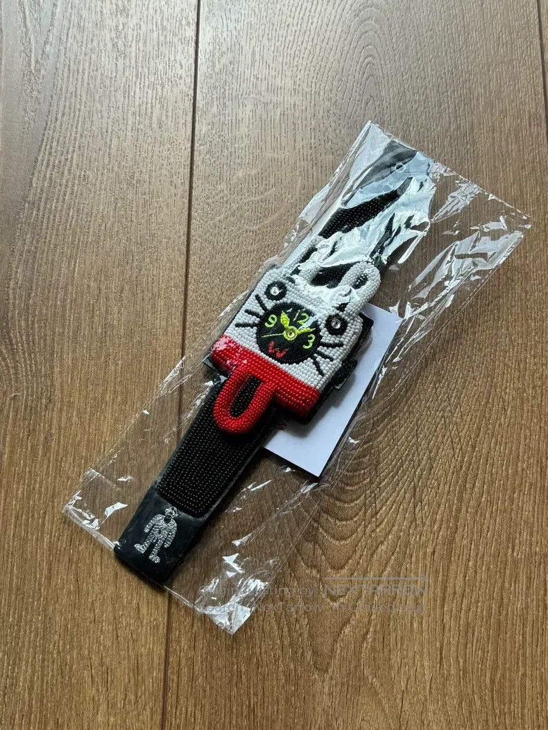 Walter Van Beirendonck Walter Van Beirendonck Rabbit-shaped beaded bracelet watch Size ONE SIZE - 1 Thumbnail