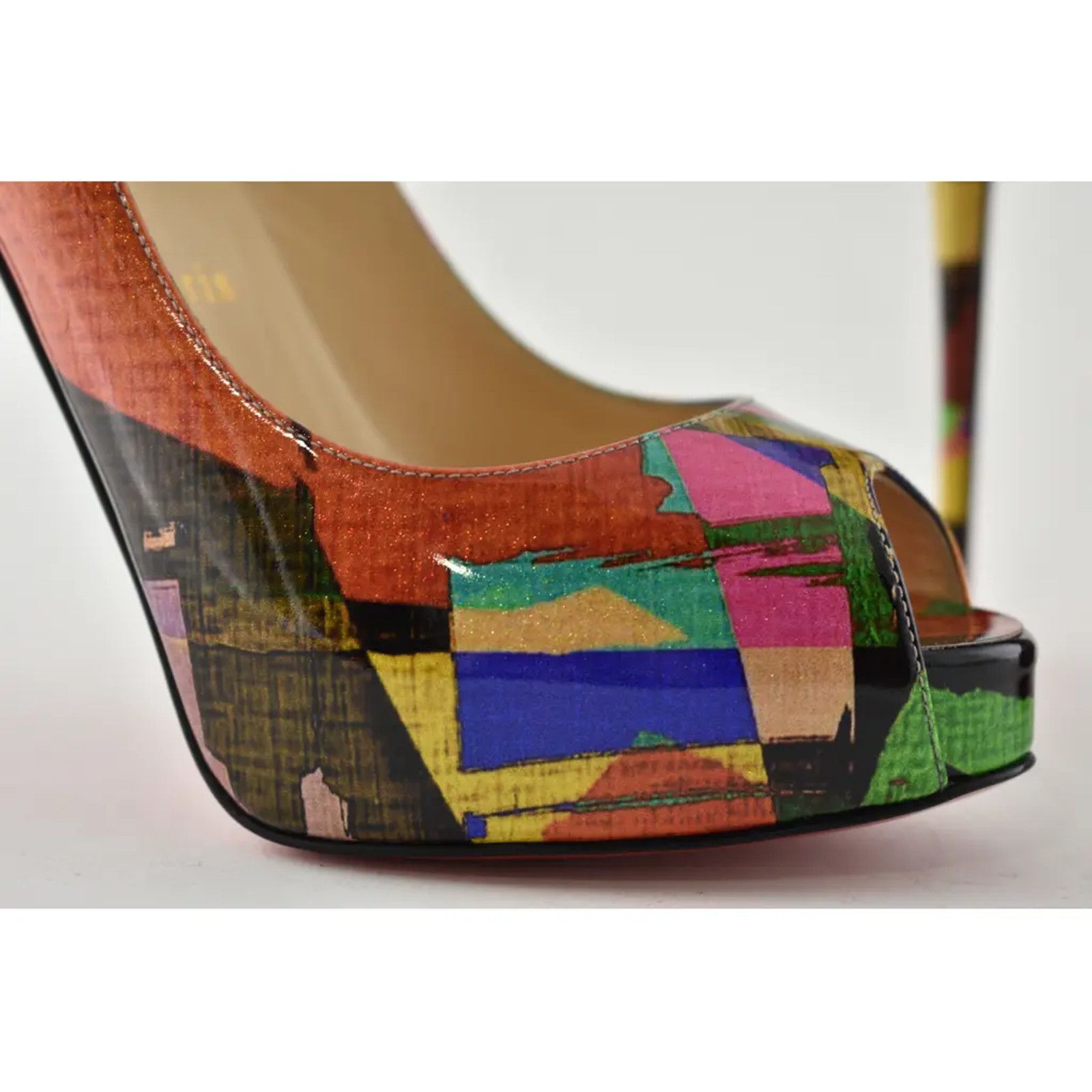 Christian Louboutin Christian Louboutin New Very Prive 120 Patent Mag Size US 7 / IT 37 - 5 Thumbnail