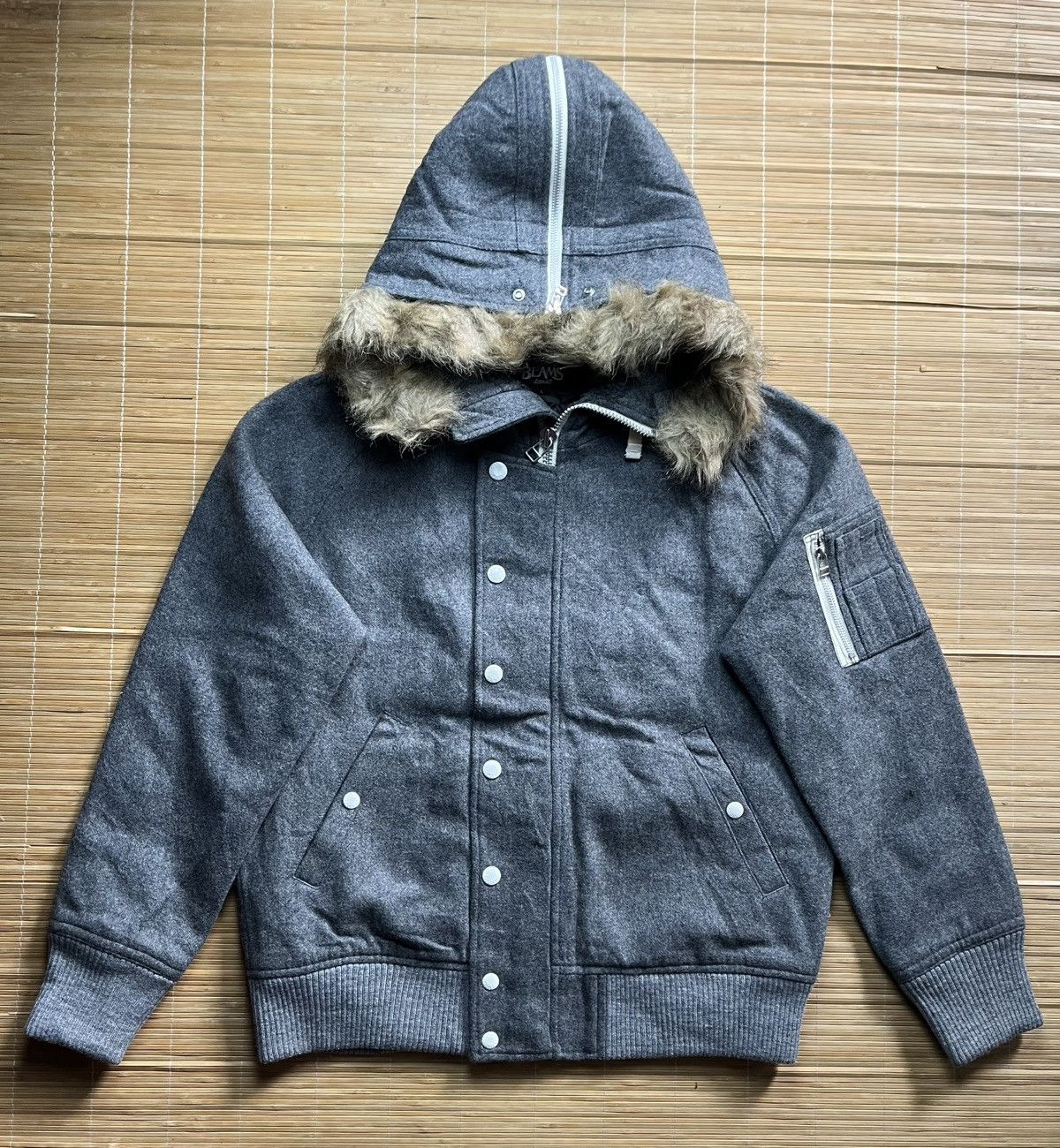 Le Grande Bleu (L.G.B.) Beams Flight jacket Wool blend if six was nine hajaruku Size US L / EU 52-54 / 3 - 1 Thumbnail