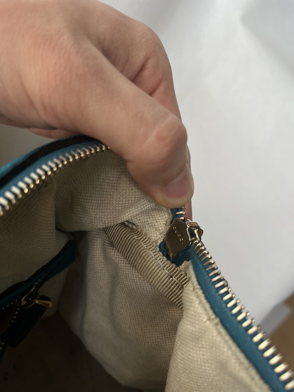 Gucci Vintage Gucci Web Boston GG canvas stripe shoulder handbag Size ONE SIZE - 23 Thumbnail