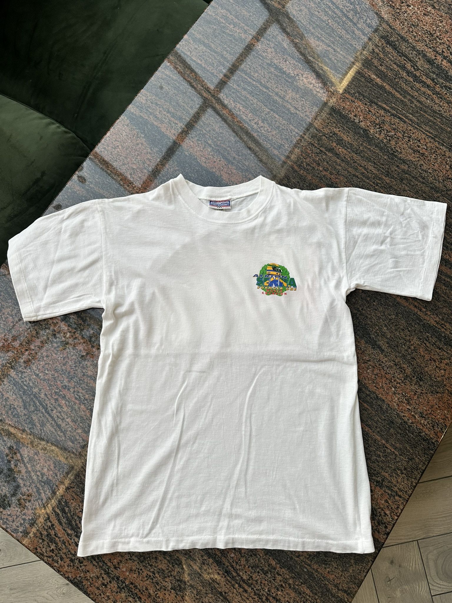Formula 1 × Vintage Vintage F1 Ayrton Senna T-Shirt Size US L / EU 52-54 / 3 - 2 Thumbnail