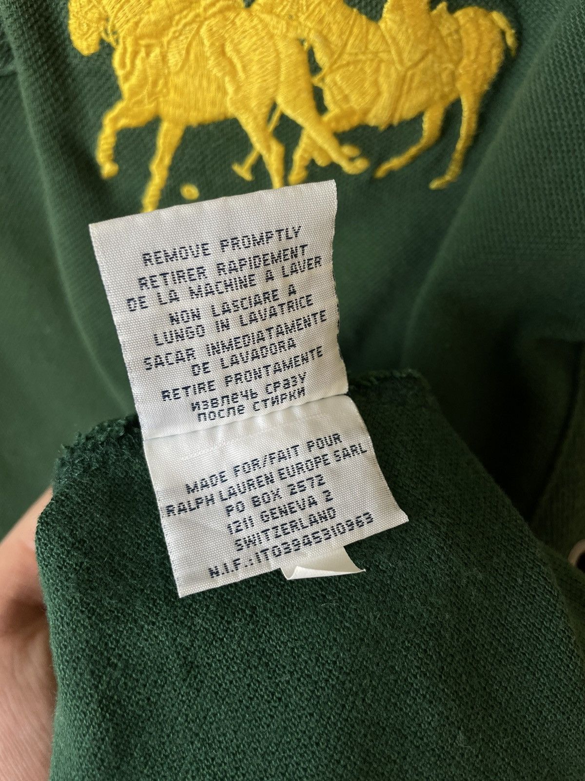 Polo Ralph Lauren × Vintage Vintage Polo Ralph Lauren big logo Polos 3 Size L Size US L / EU 52-54 / 3 - 8 Thumbnail