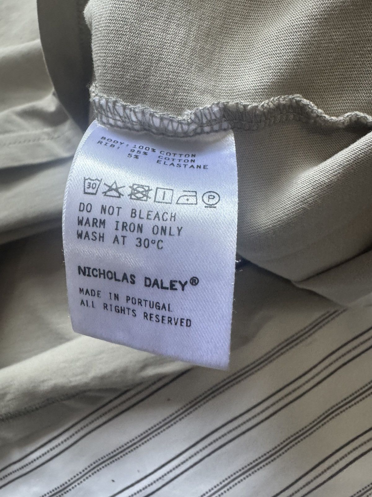 Nicholas Daley Nicholas Daley Graphic Long Sleeve Shirt Olive Green Large Size US L / EU 52-54 / 3 - 7 Thumbnail