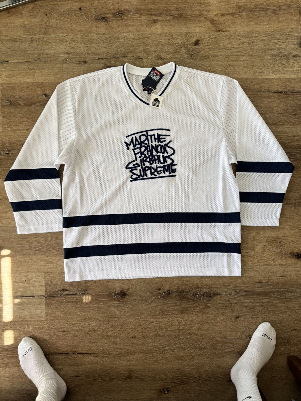 Supreme Supreme Spiderweb Football Jersey | Grailed