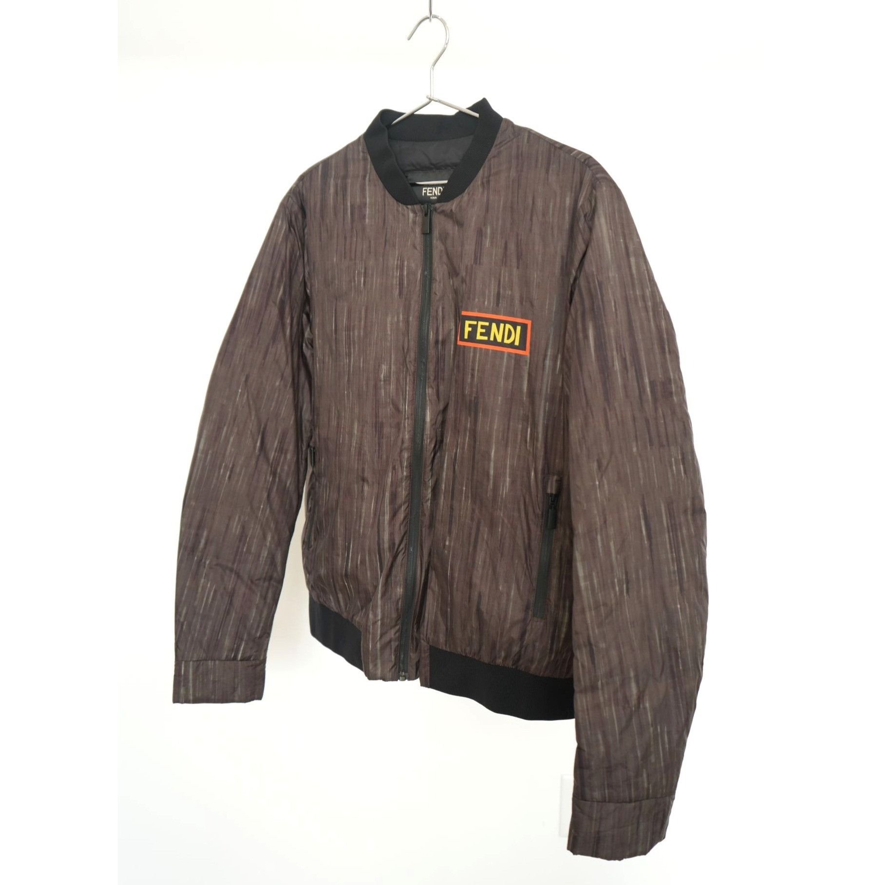Orange fendi monster jacket deals