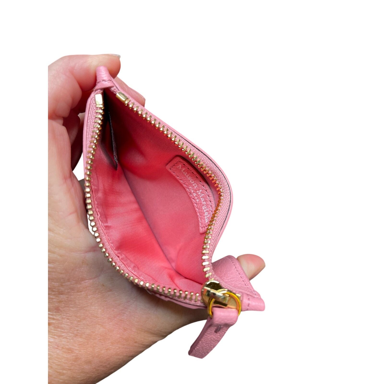 Maison Margiela Maison Margiela Stitches Card Holder NWT Pink Size ONE SIZE - 6 Thumbnail