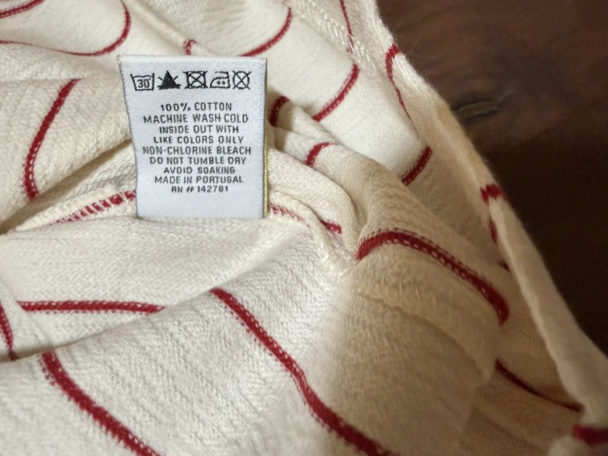 Aime Leon Dore Aimé Leon Dore Aime ALD Pinstripe Tee 'Pristine' (Cream) XL Size US XL / EU 56 / 4 - 7 Thumbnail