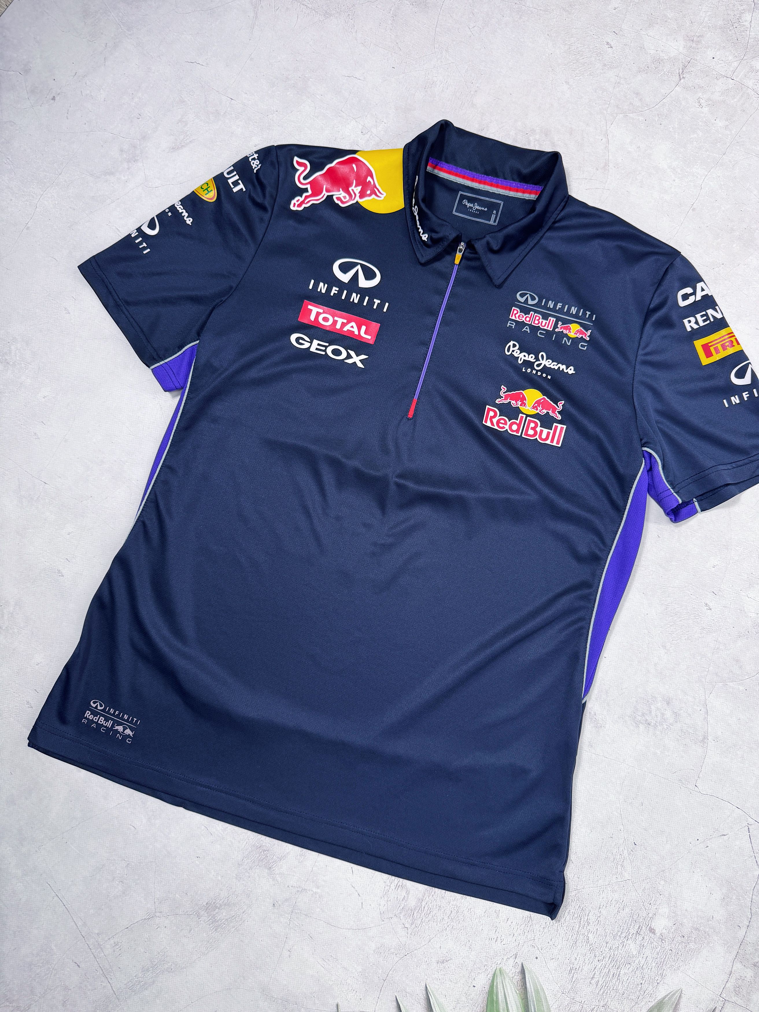 Pepe Jeans Red Bull Pepe Jeans Polo T-Shirt Infiniti Total Formula1 Size US L / EU 52-54 / 3 - 2 Thumbnail