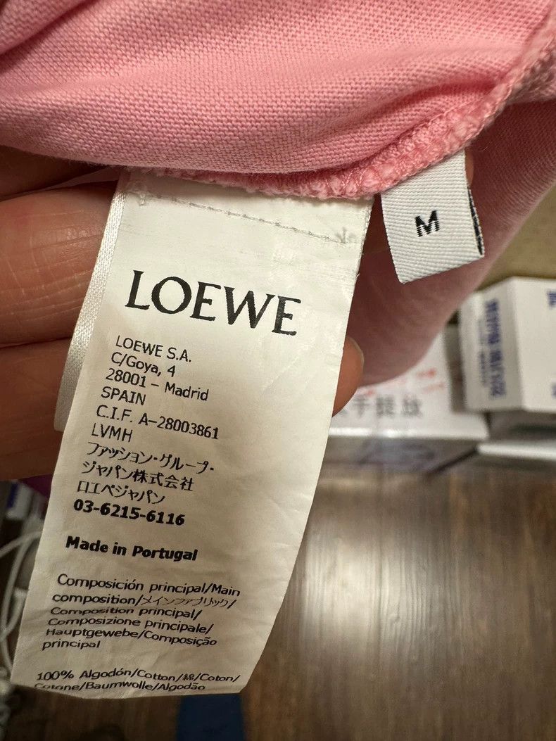 Loewe loewe Pink short sleeves 2505-Nextarrow Size US M / EU 48-50 / 2 - 5 Thumbnail