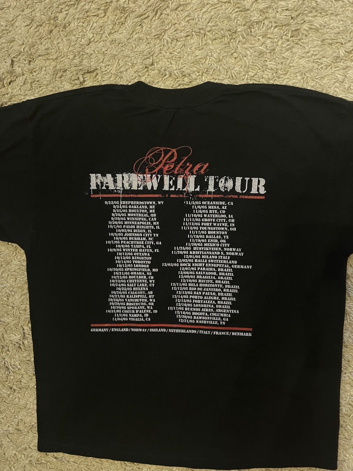 Band Tees Vintage 00’s Petra Christian band Farewell tour tee Size US L / EU 52-54 / 3 - 2 Thumbnail
