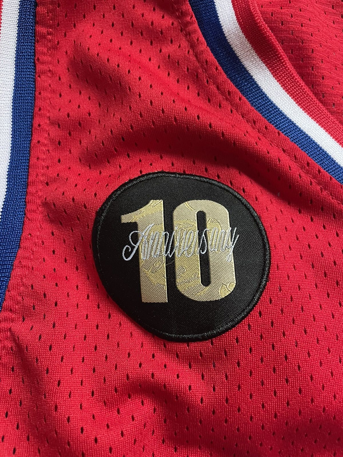 Reebok Vintage Allen Iverson Jersey (Rebook 10th Year Edition) Size US S / EU 44-46 / 1 - 3 Thumbnail