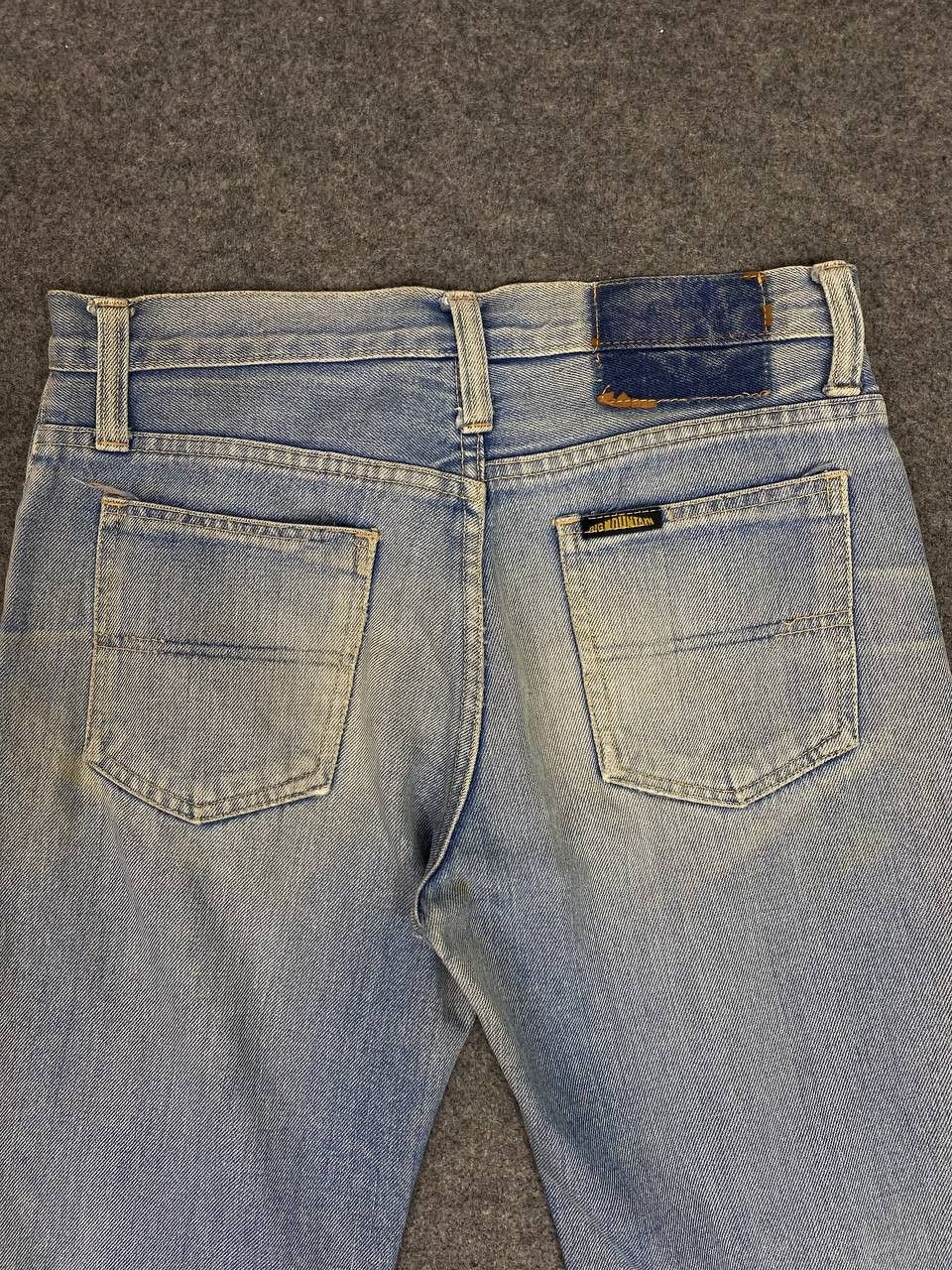 Japanese Brand vintage big mountain bootcut flare distressed rework denim Size US 30 / EU 46 - 3 Thumbnail