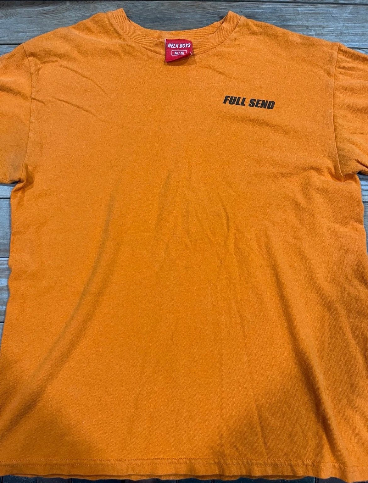 Full Send Orange Full Send Tee by Nelk Boys Size US M / EU 48-50 / 2 - 3 Thumbnail