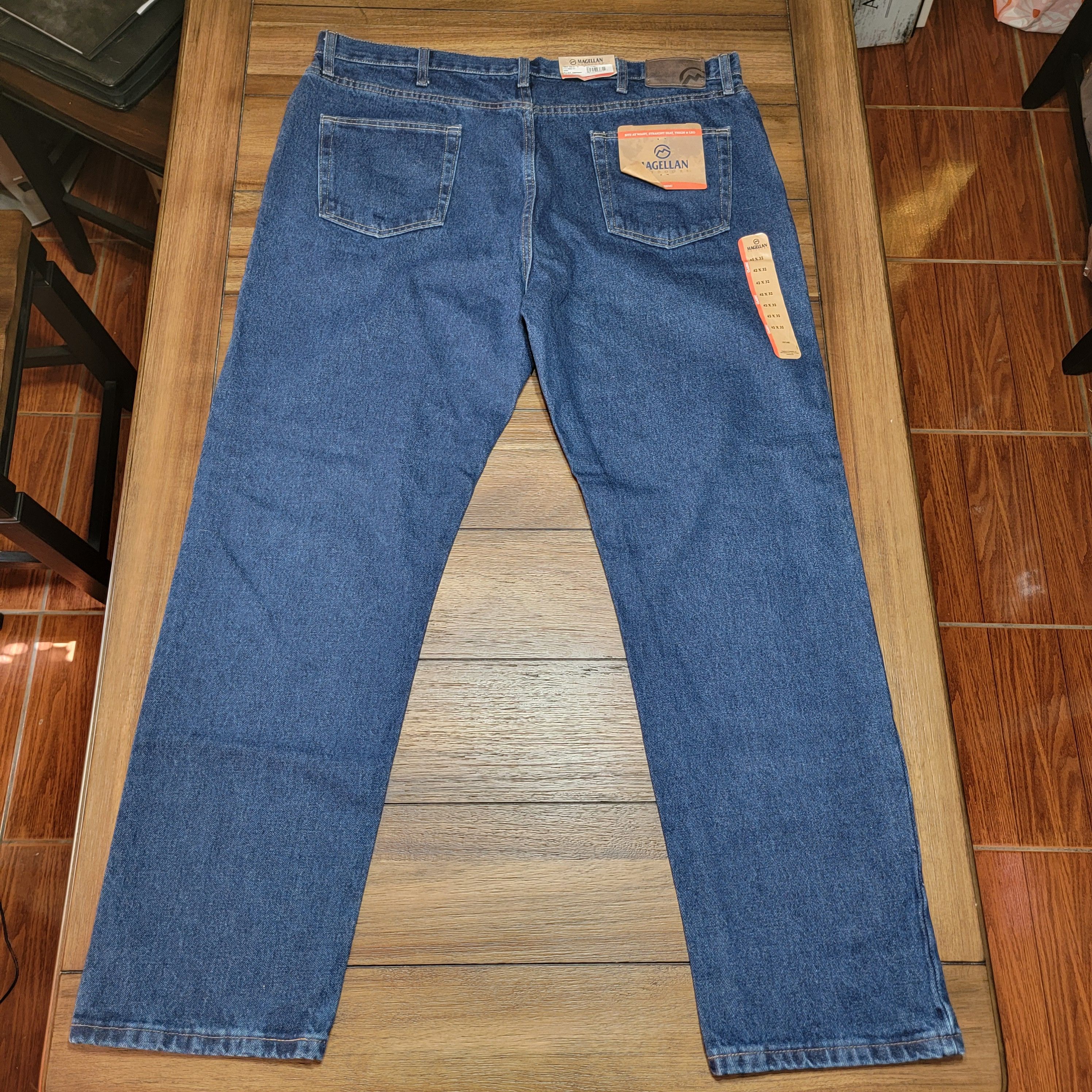 Other Magellan Classic Fit Denim Jeans - Size 42 X 32 NWT Size US 42 / EU 58 - 3 Thumbnail